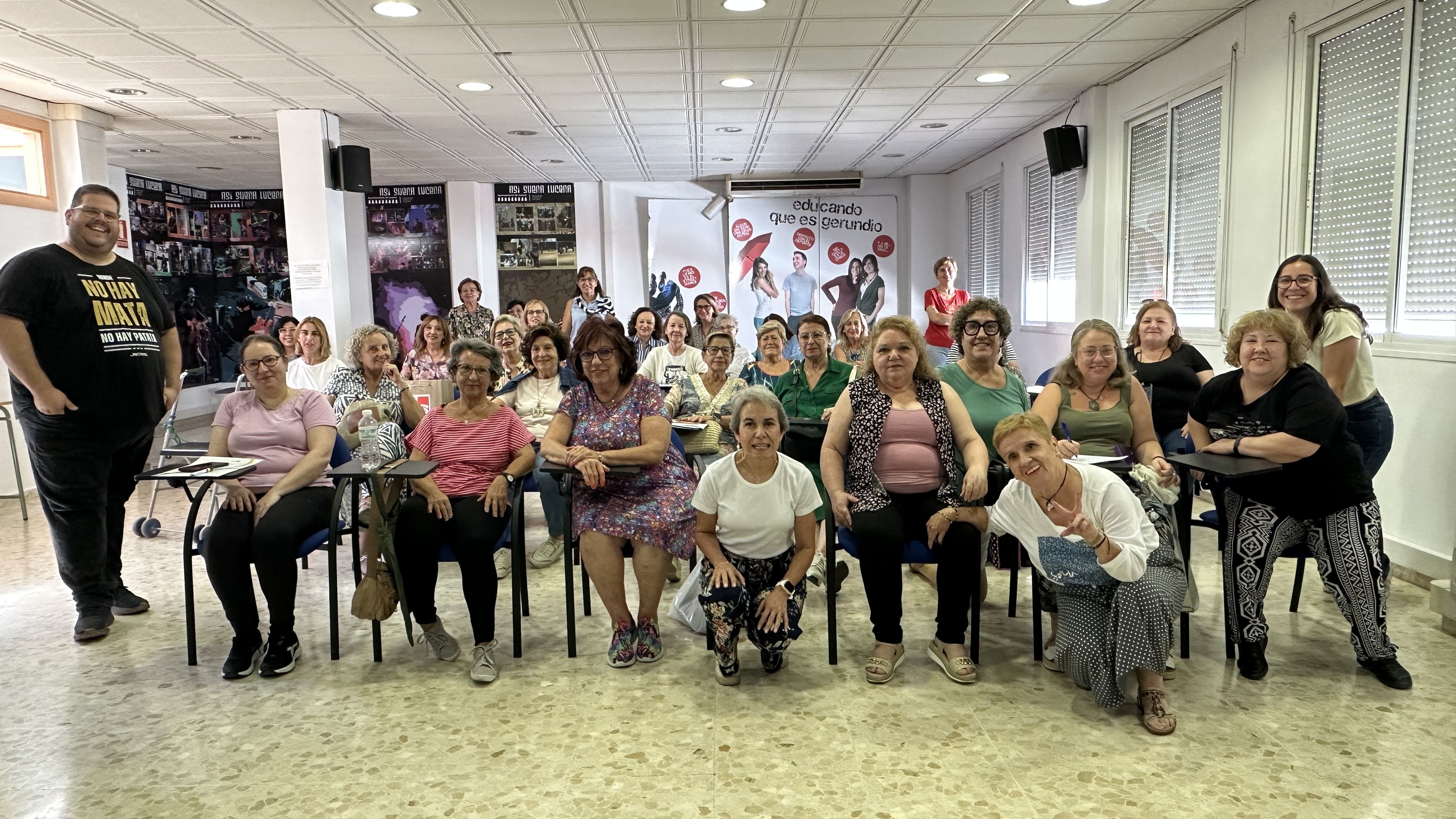 Participantes en esta nueva edición de la Escuela de Empoderamiento