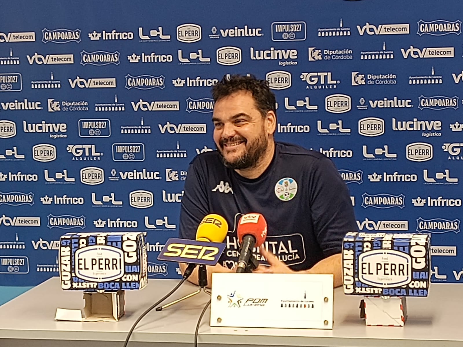 Antonio Jesús Cobos, entrenador del Ciudad de Lucena Antonio Jesús Cobos, entrenador del Ciudad de Lucena