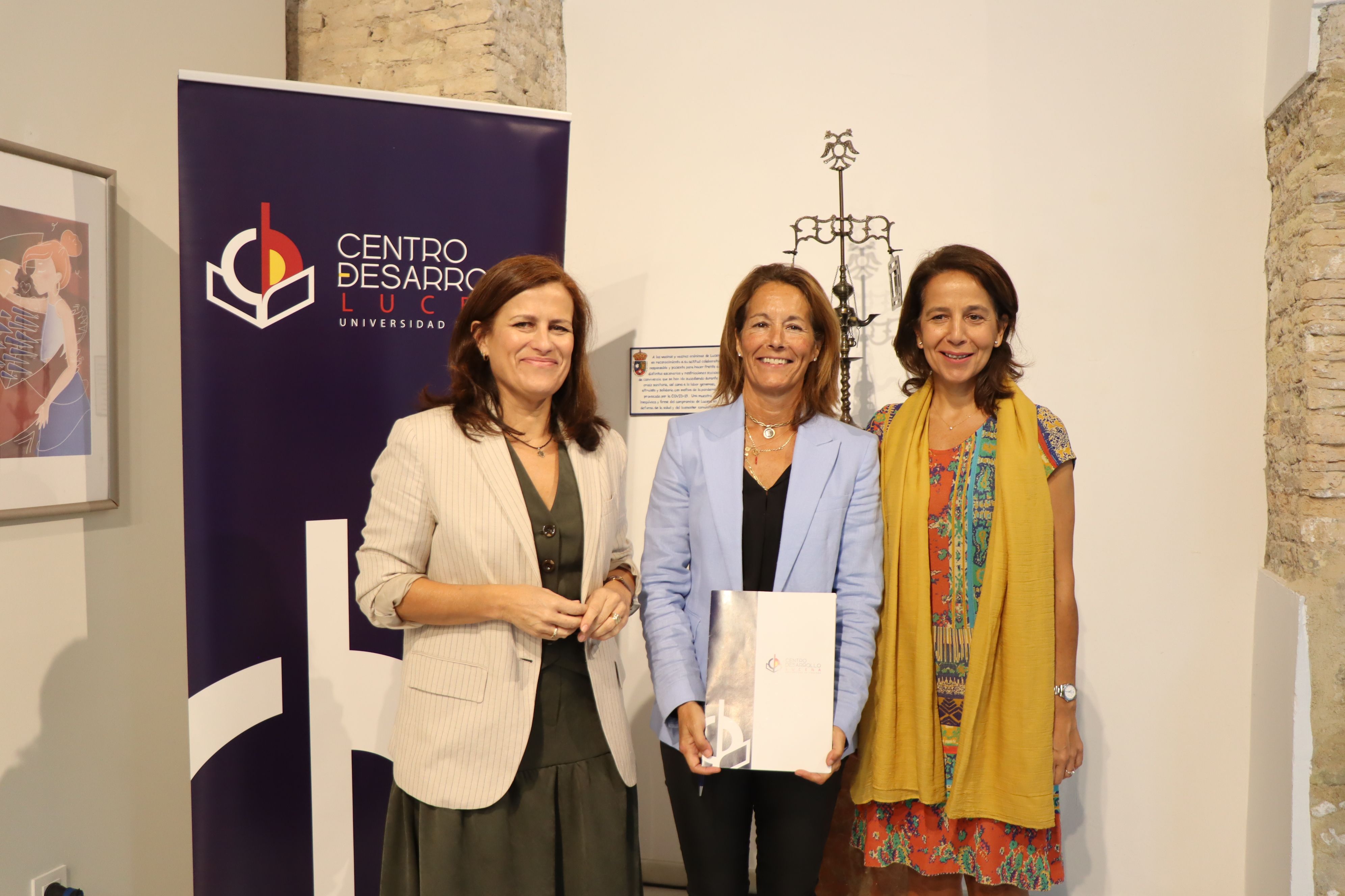 Un momento de la presentación del Plan Anual de Actividades 2025-2026 del Centro de Desarrollo de Lucena