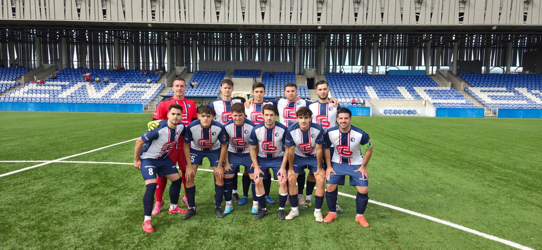 Equipo inicial del Lucecor en su choque frente al Córdoba SAD