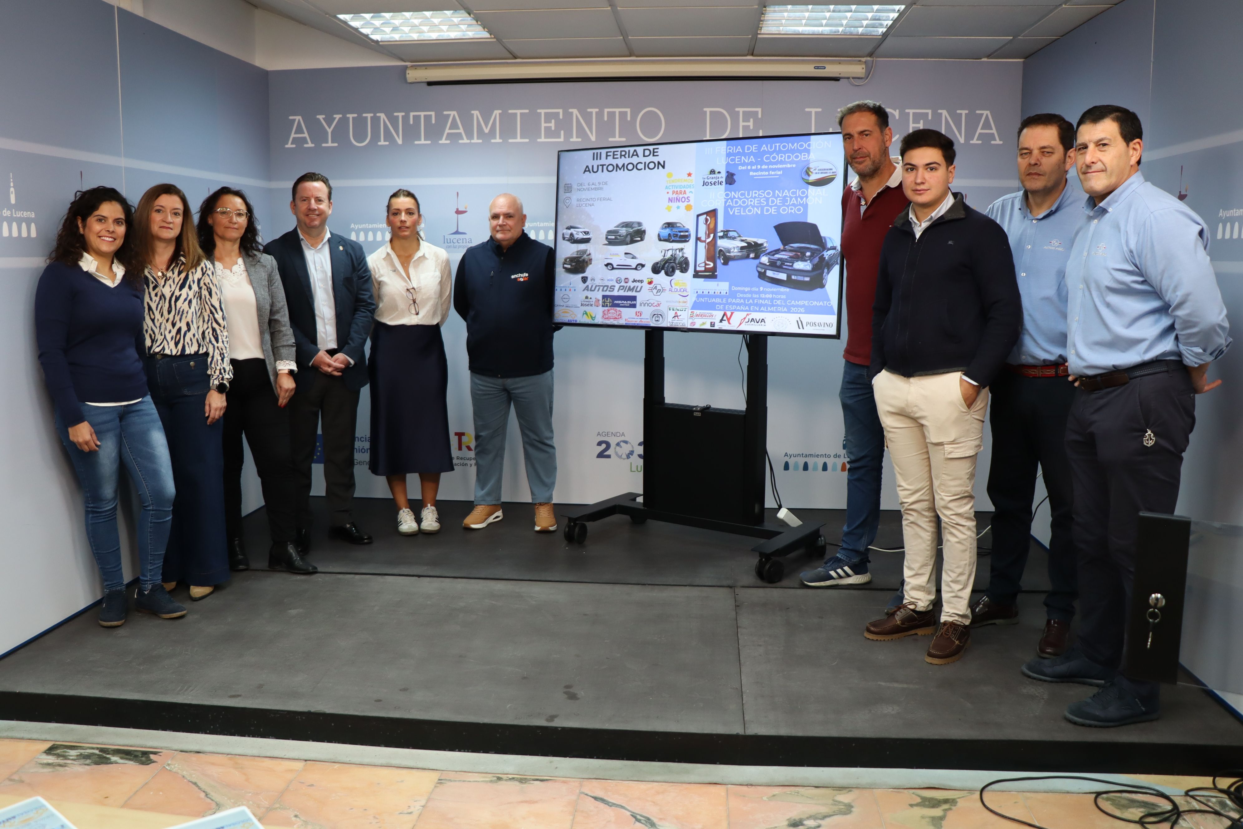 Presentación de la III Feria de la Automoción de Lucena