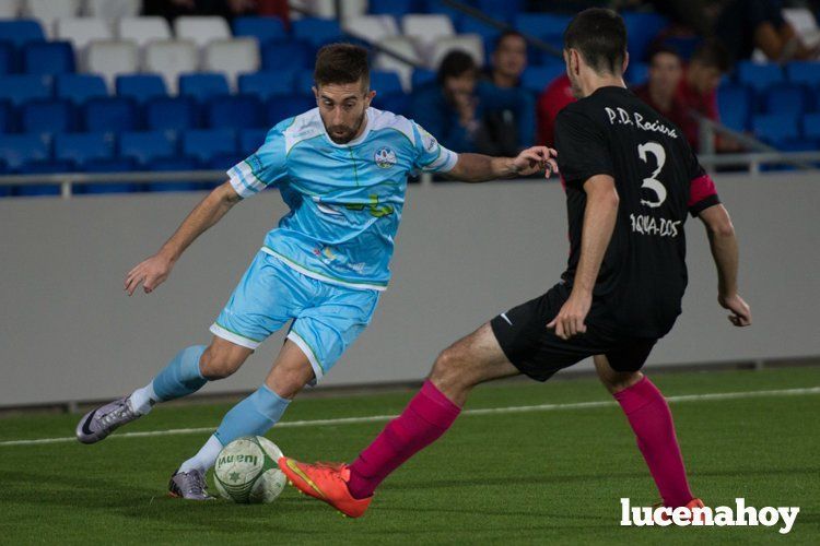  Jony Lomas, en el partido Ciudad de Lucena-Peña Deportiva Rociera. SERGIO RODRÍGUEZ 