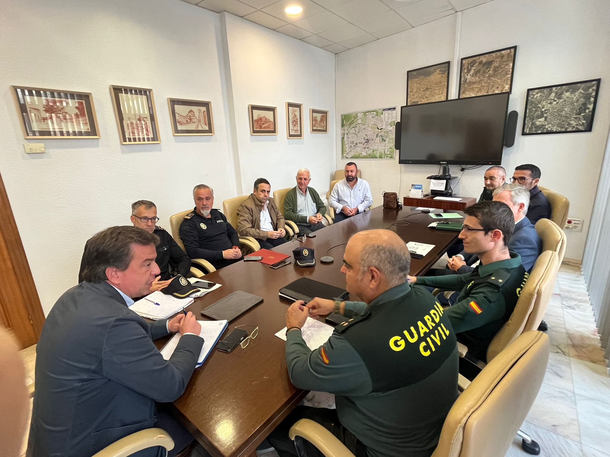 Reunión de coordinación del dispositivo de vigilancia del olivar