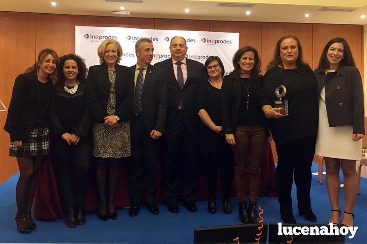  Acto de entrega de los galardones que concede la Fundación Grupo Ineprodes. 