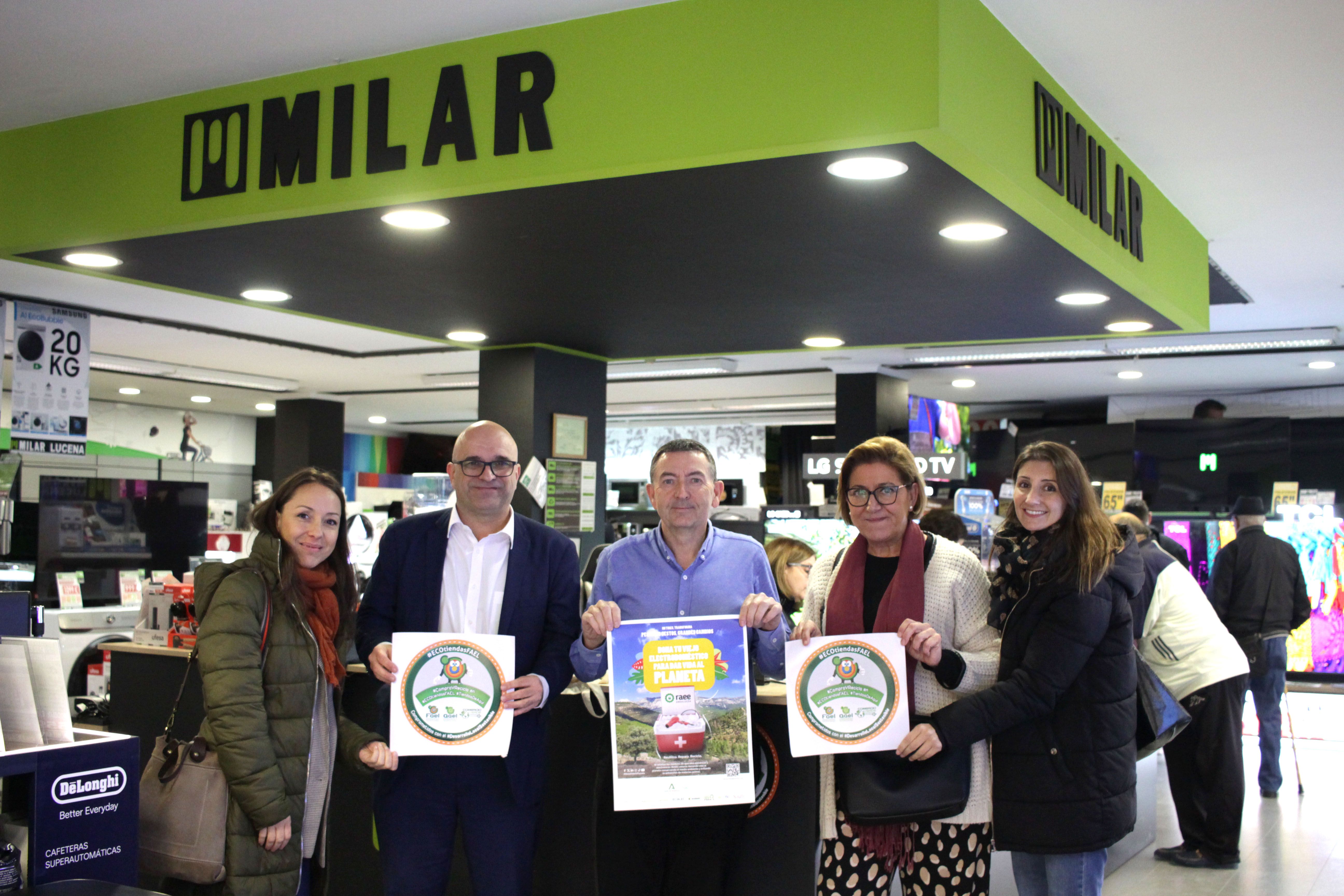 Presentación de la campaña en el establecimiento Milar Lucena