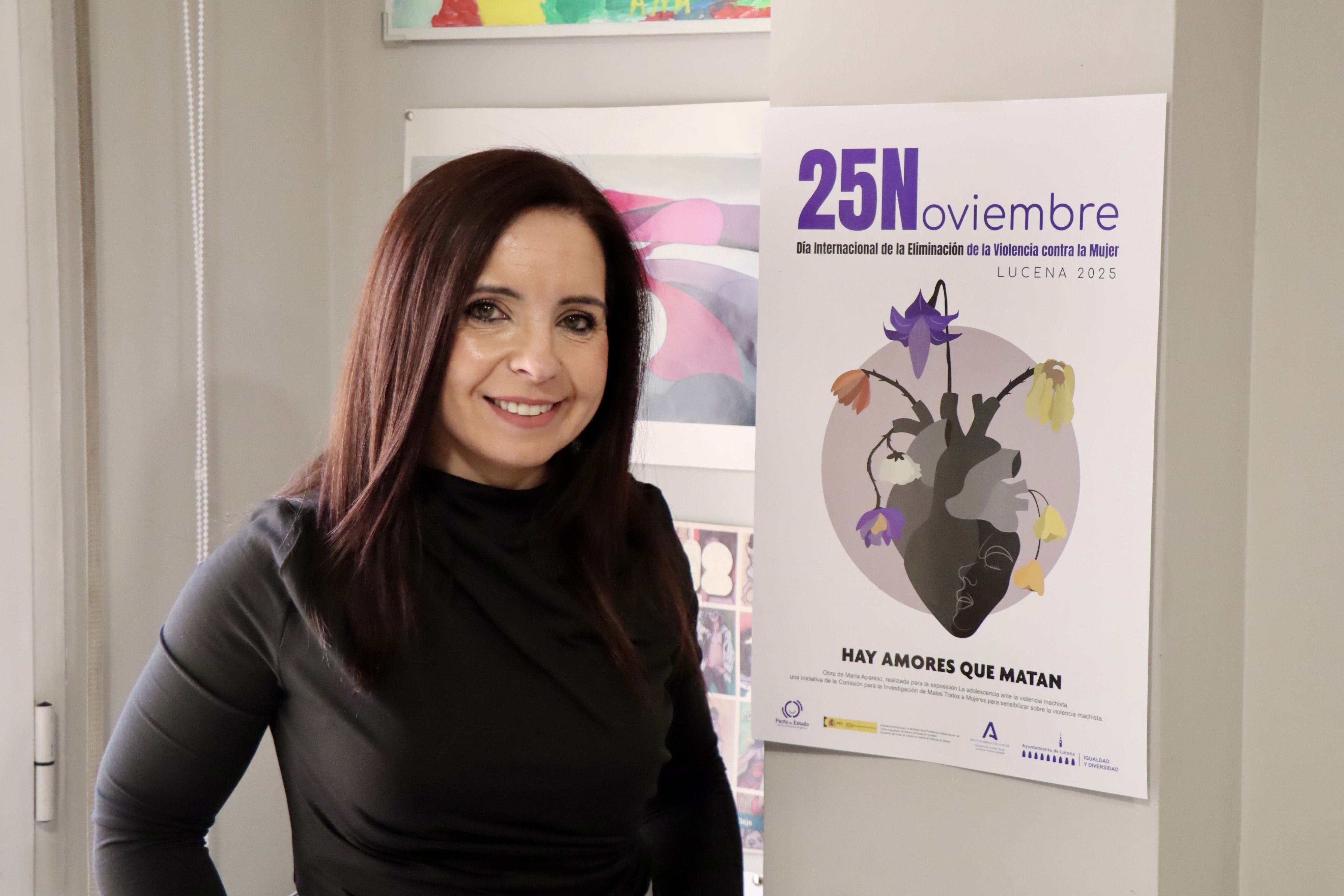 Irene Aguilera, concejala de Servicios Sociales, Igualdad y Diversidad del Ayuntamiento de Lucena