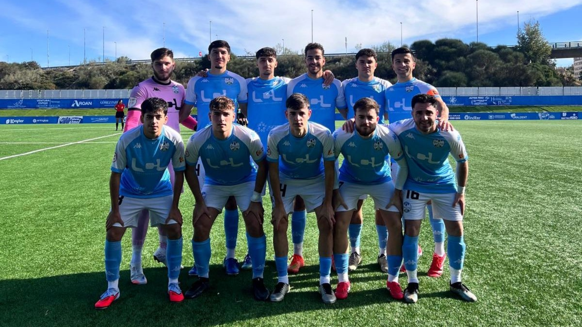 Once del Ciudad de Lucena B ante el Bujalance. Foto: Sergio Nieto