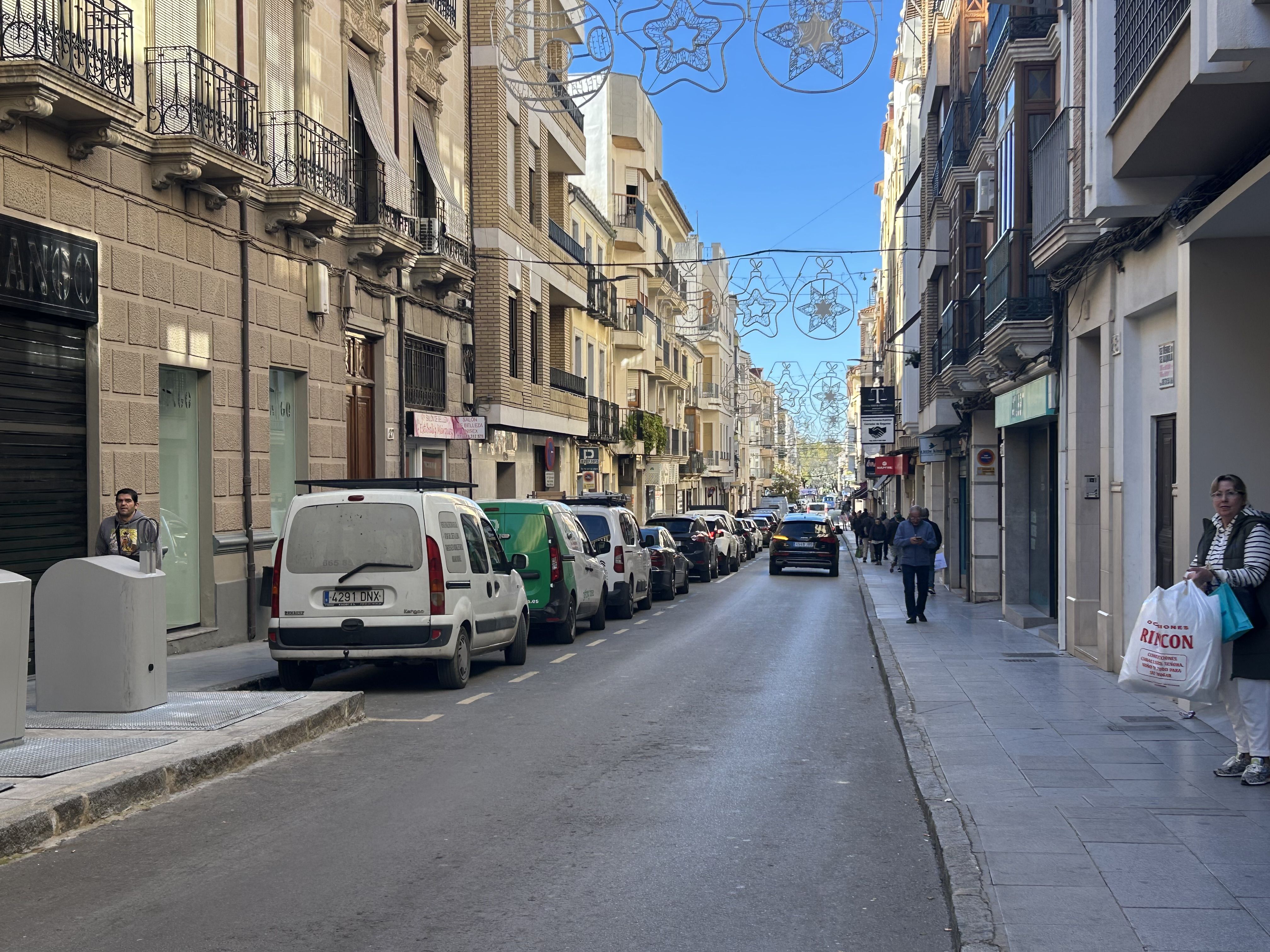 El tramo de la calle El Peso hasta la avenida del Parque es una de las actuaciones incluidas en el paquete de inversiones para 2026