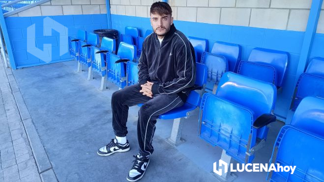 Manu Molina durante la entrevista