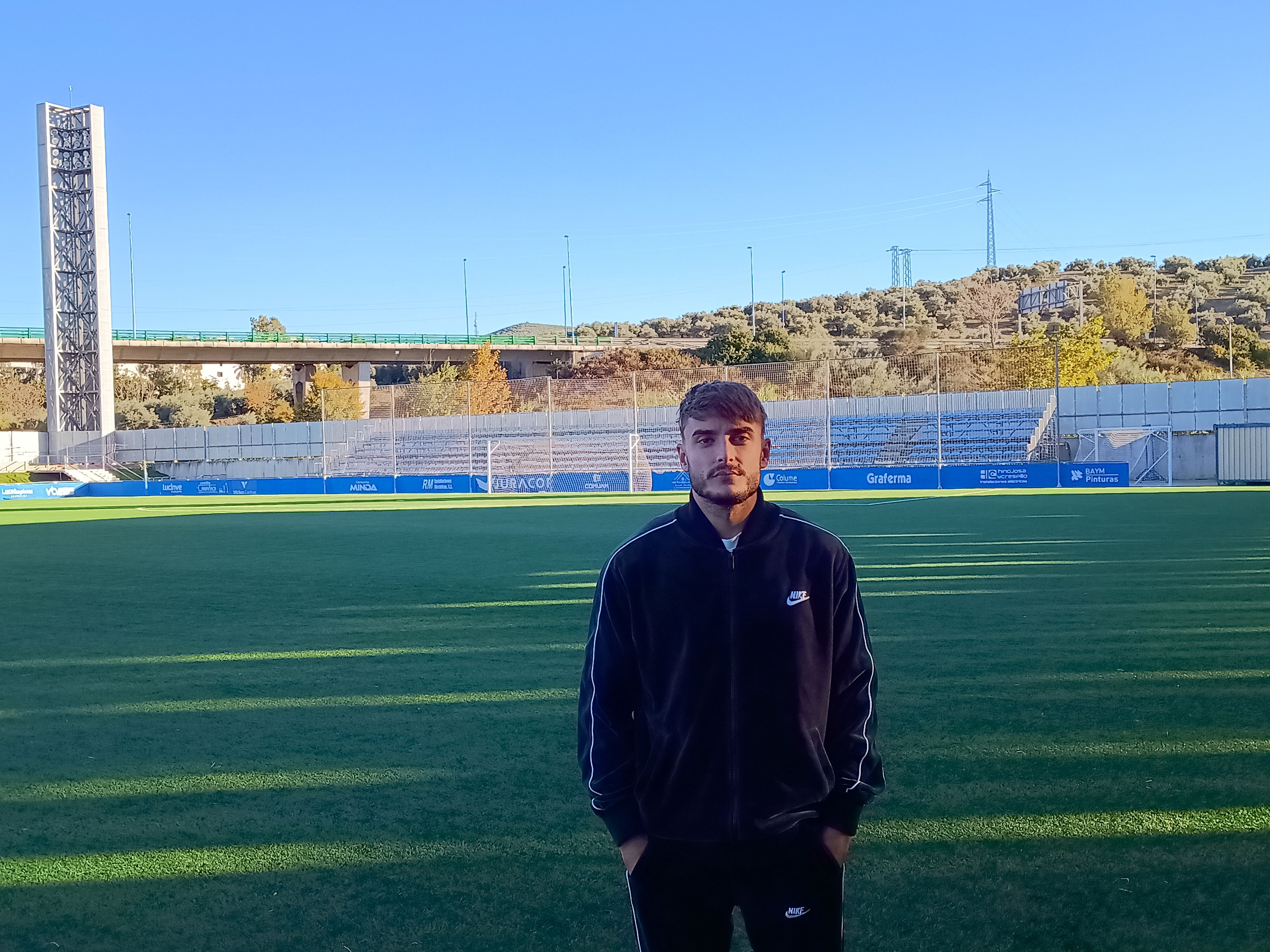 Manu Molina durante la entrevista