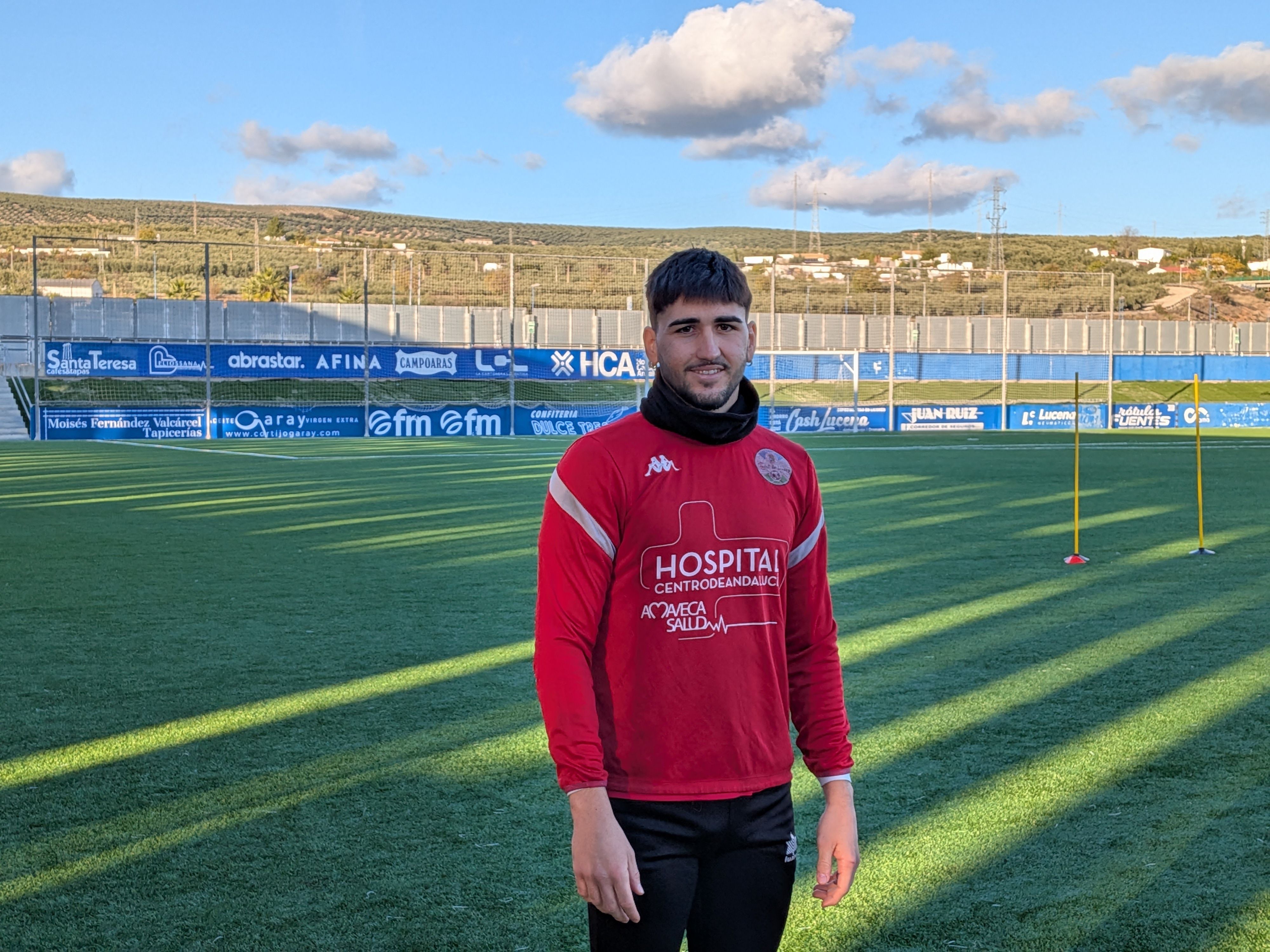 Froilán Leal durante la entrevista