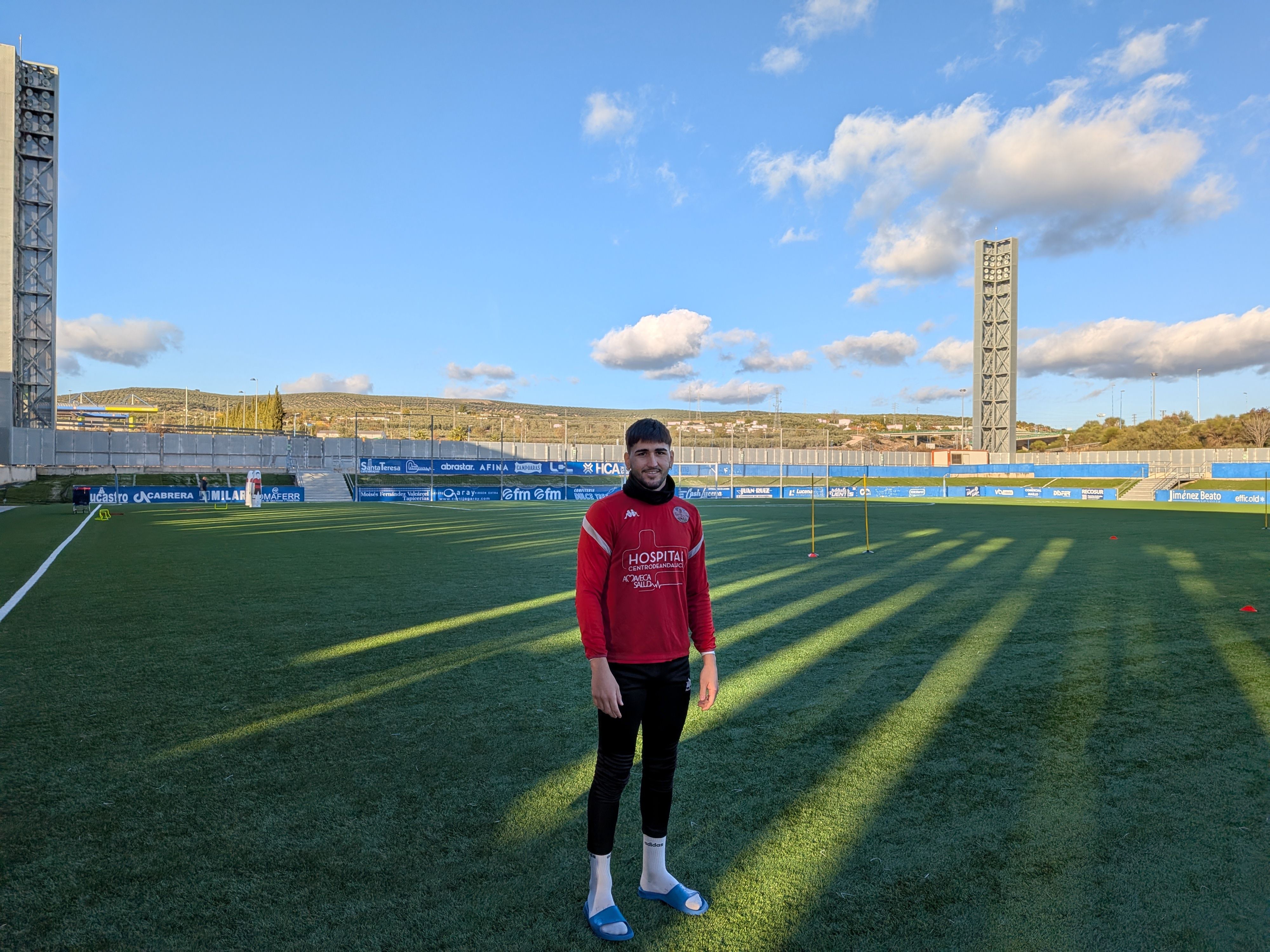 Froilán Leal durante la entrevista Froilán Leal durante la entrevista