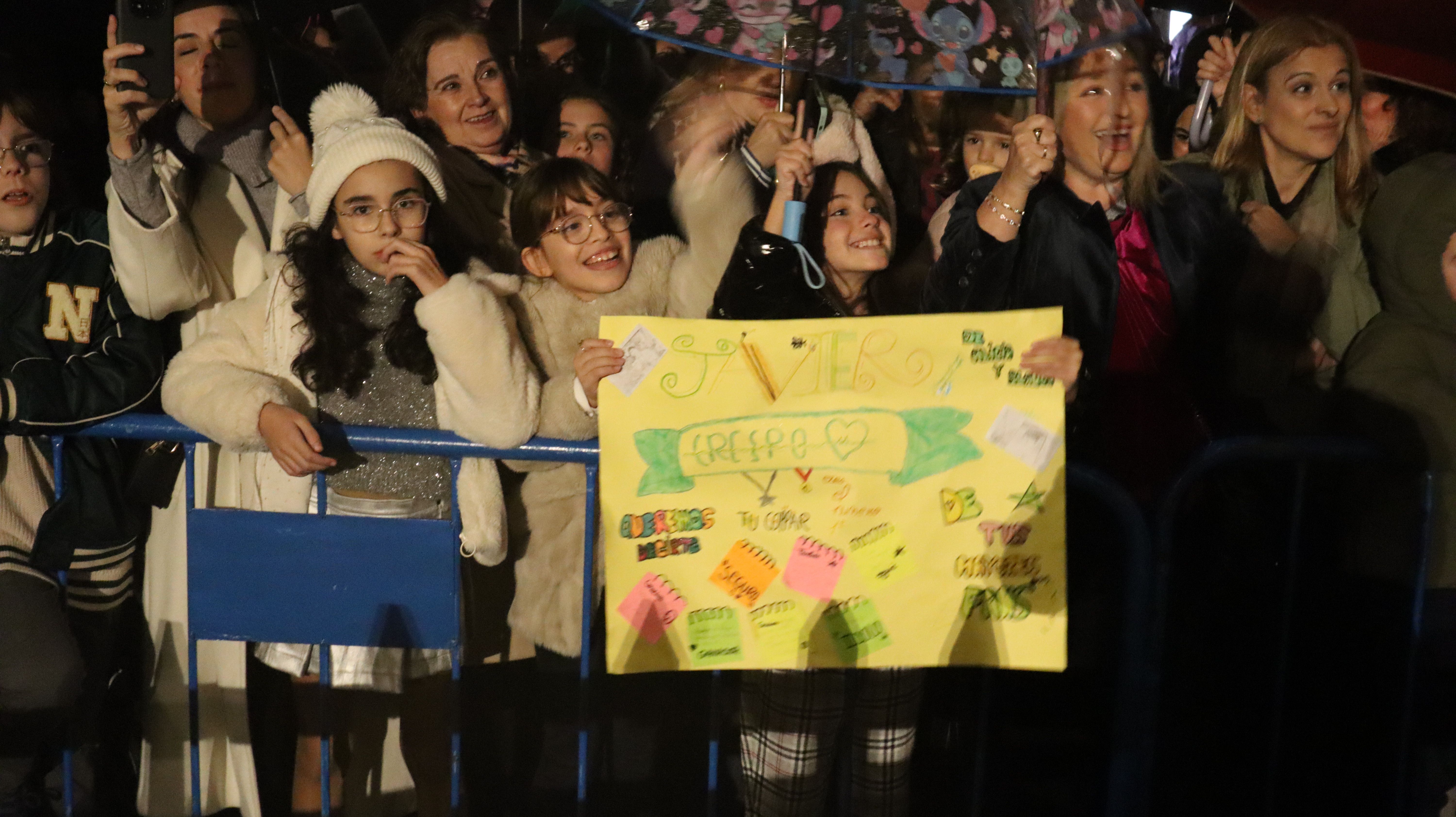 Crespo en el encendido del Alumbrado de Navidad en Lucena