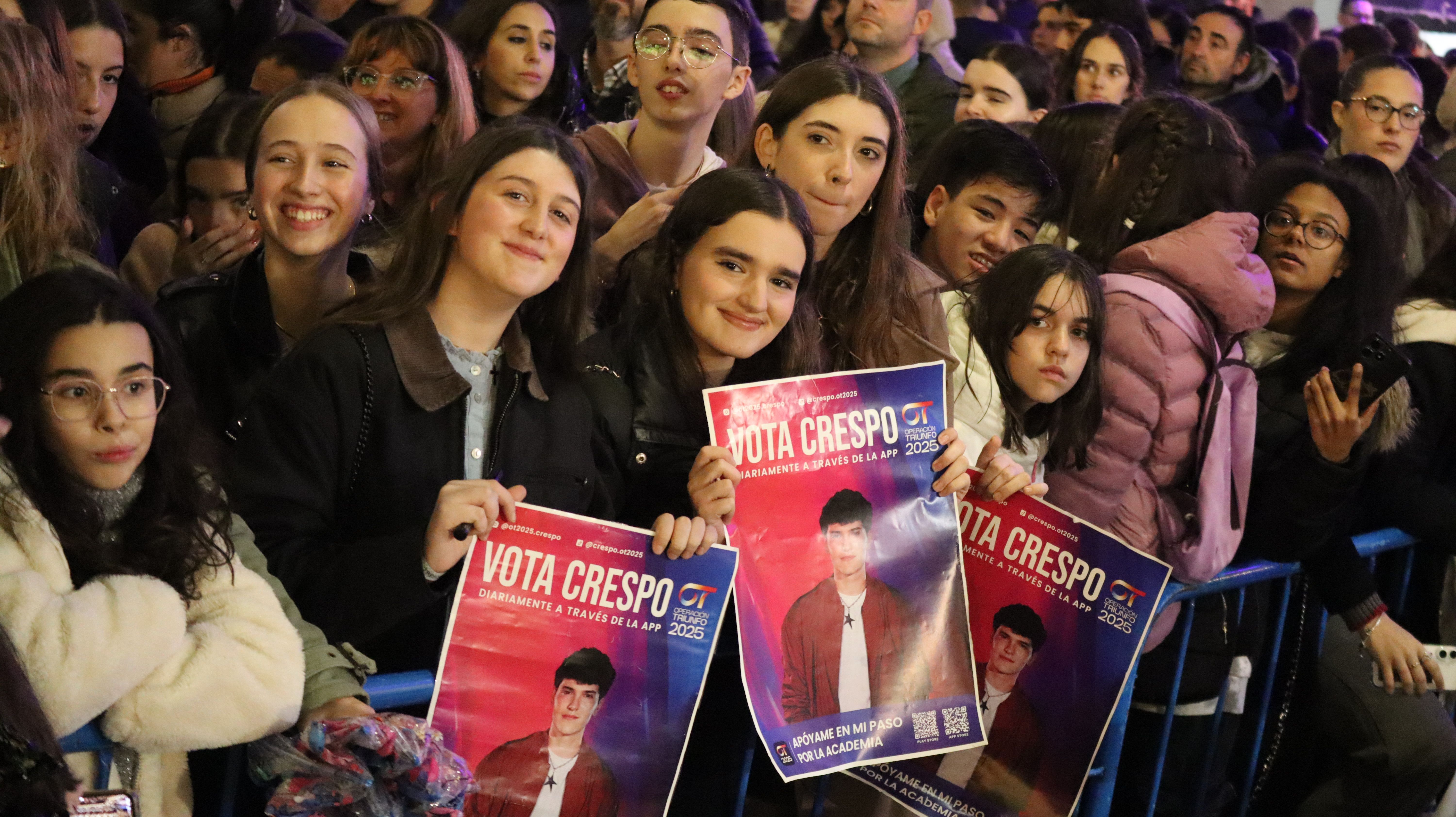 Crespo en el encendido del Alumbrado de Navidad en Lucena