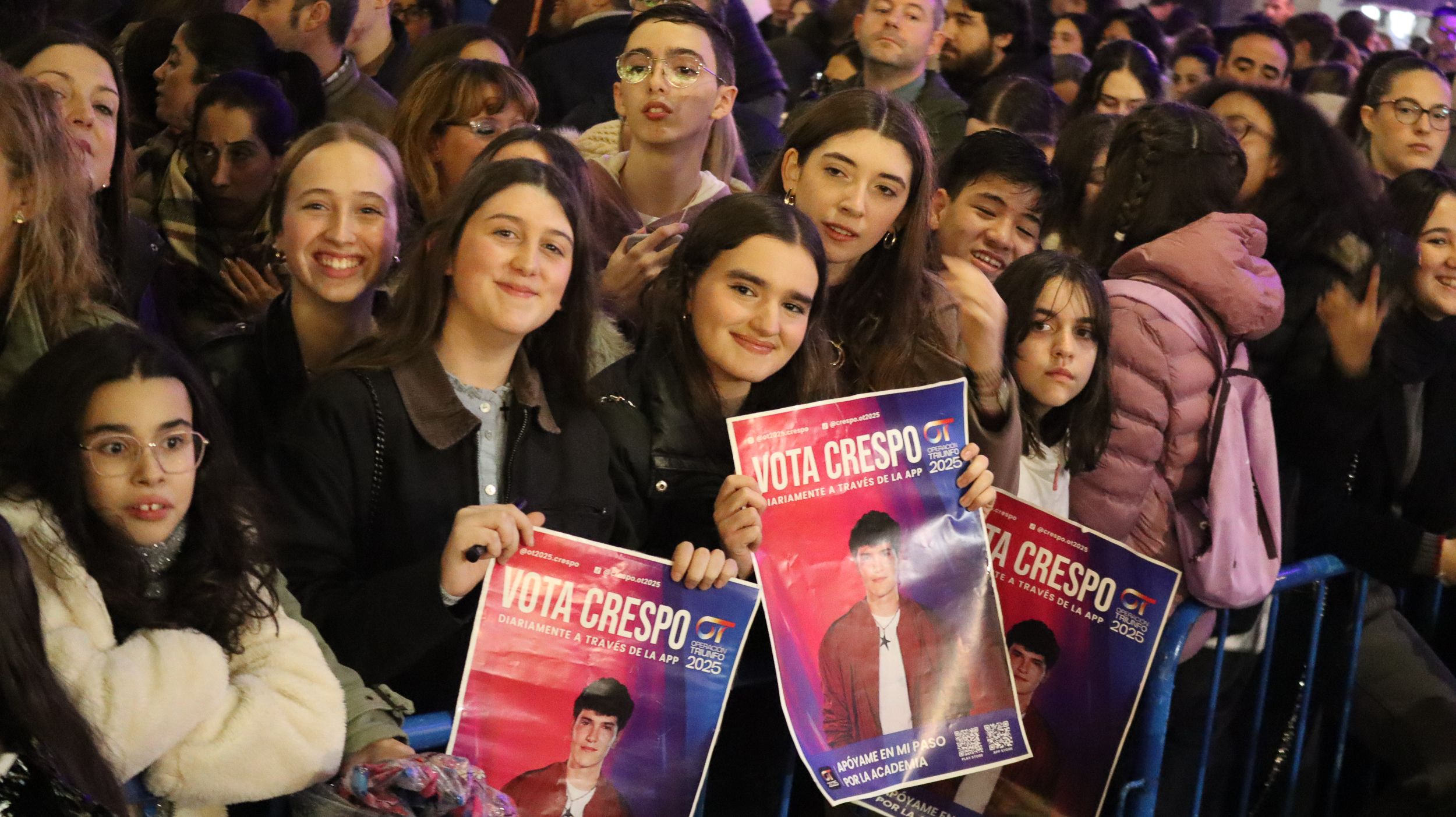 Crespo en el encendido del Alumbrado de Navidad en Lucena