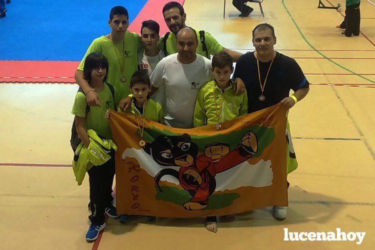  Delegación del Club Koryo presente en el Centro Deportivo Villalkor. 