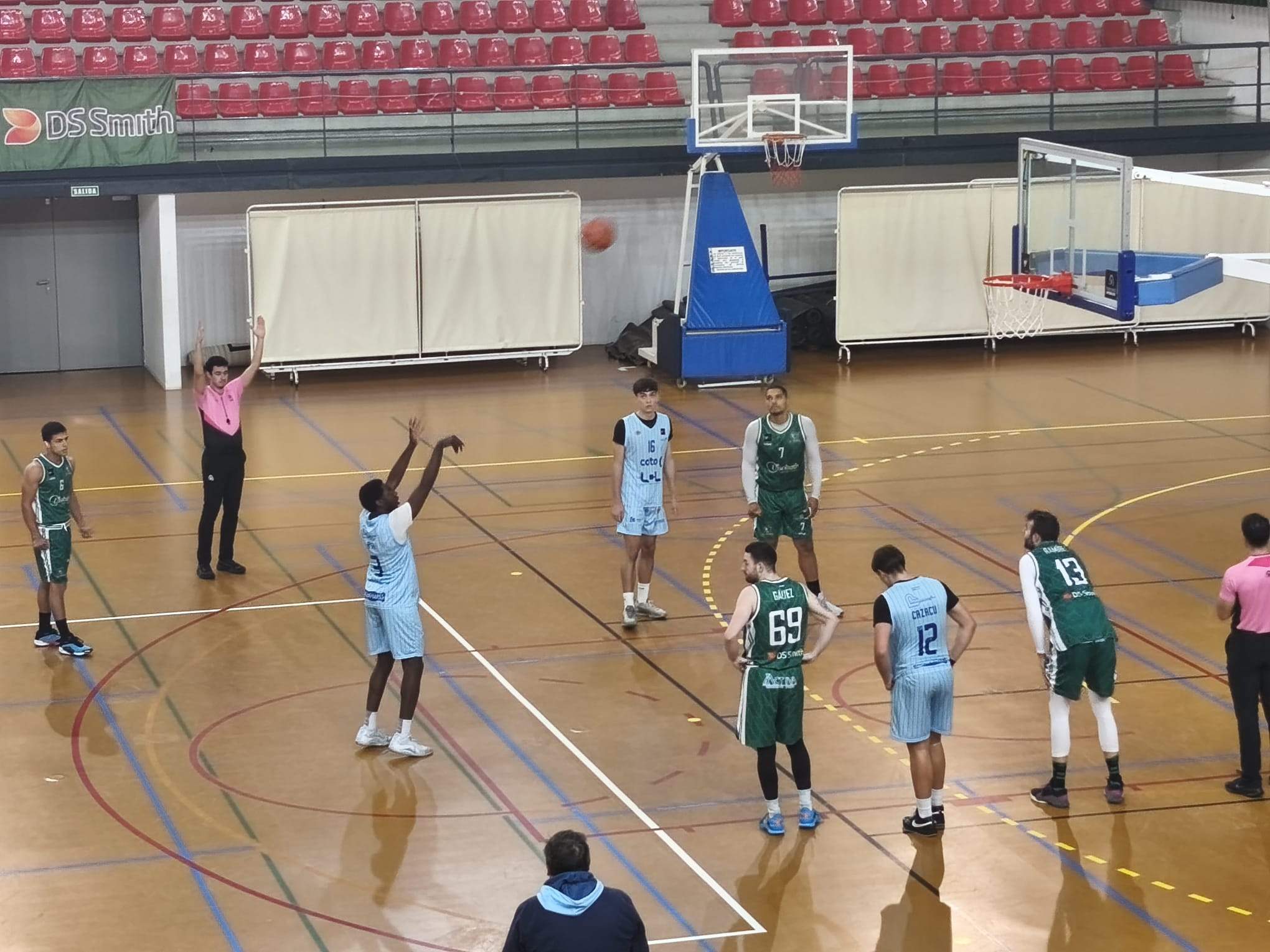 Una imagen del partido entre Al-Yussana y COTO Lucena en la pasada temporada