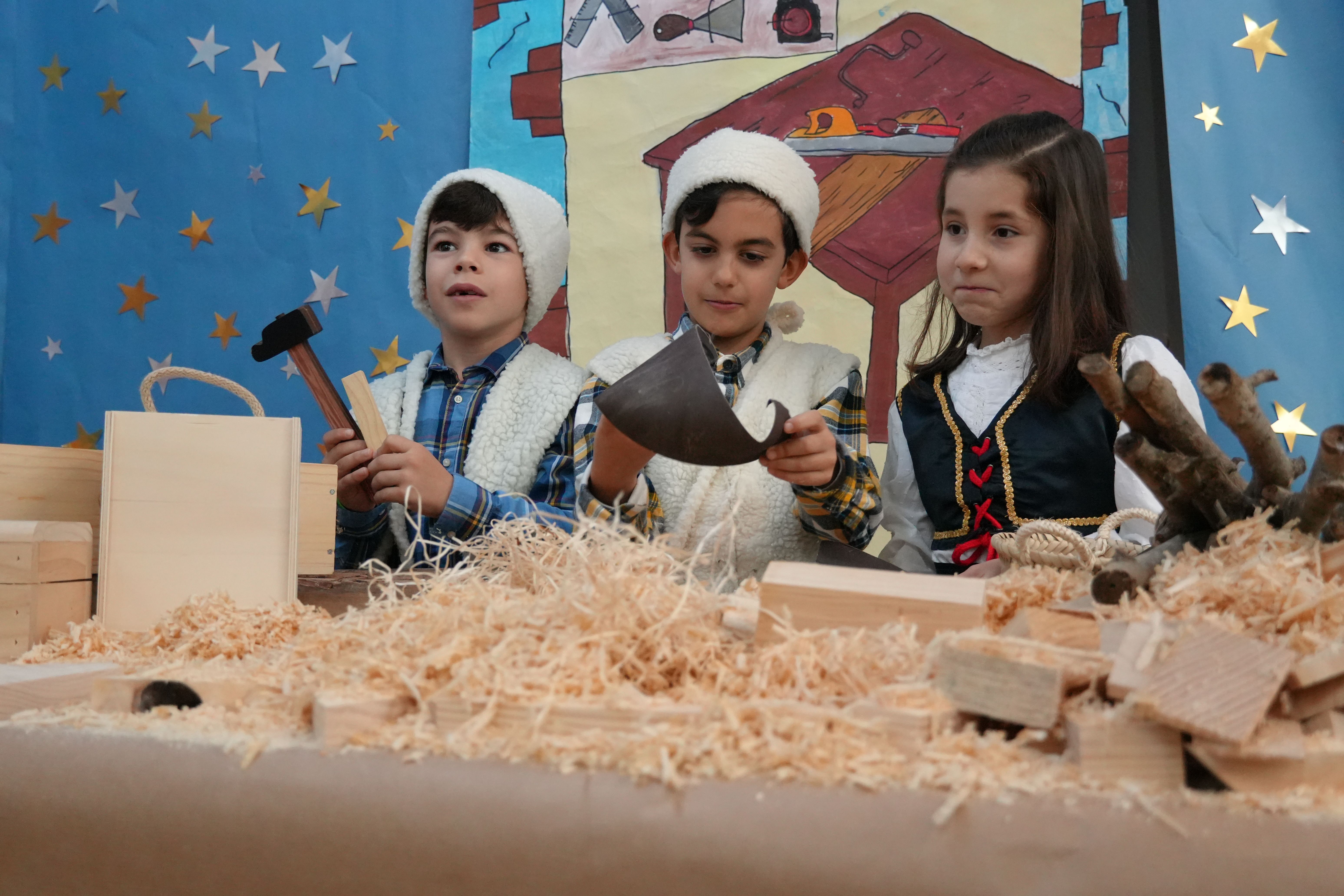 Belén Viviente Colegio Antonio Machado