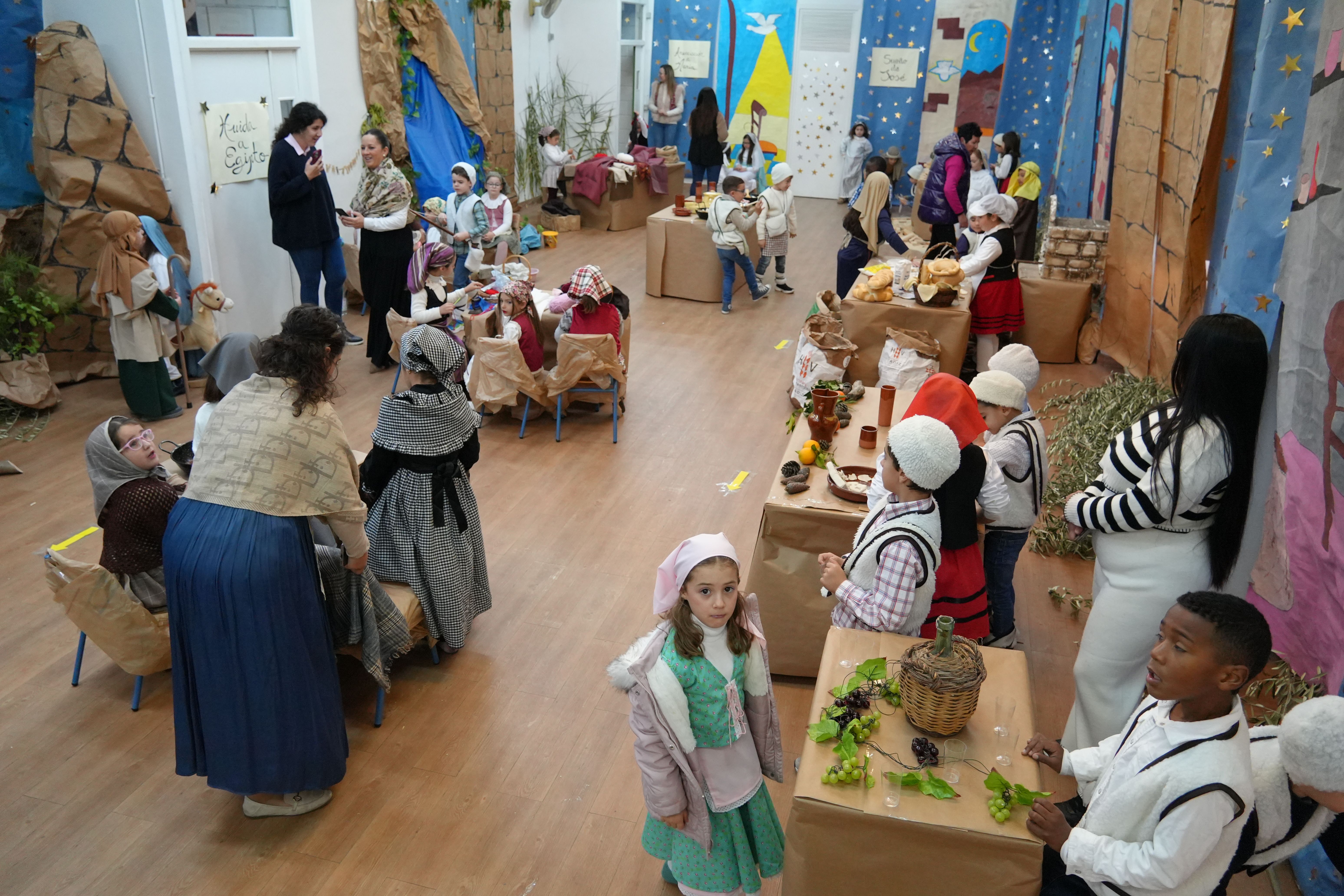 Belén Viviente Colegio Antonio Machado