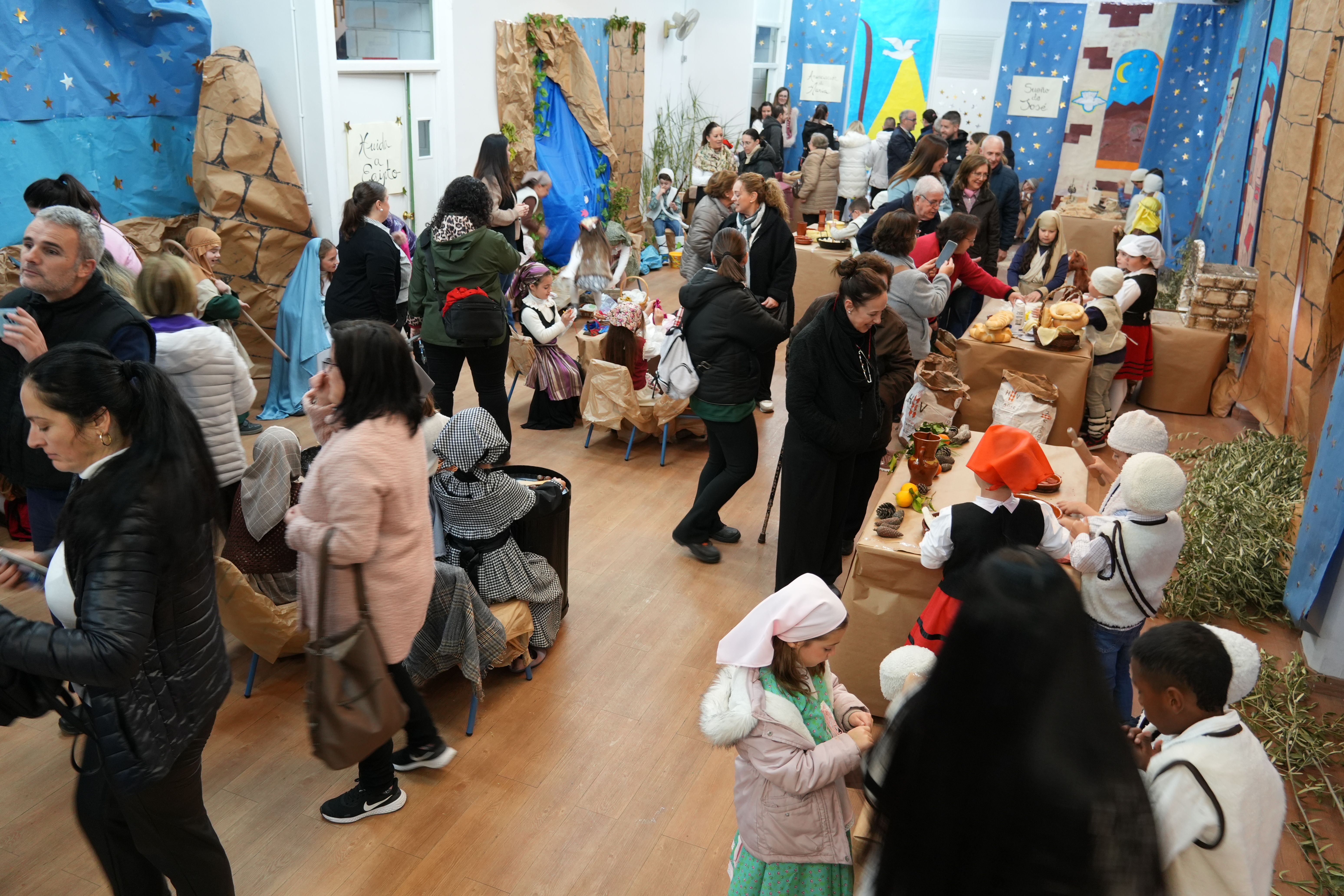 Belén Viviente Colegio Antonio Machado