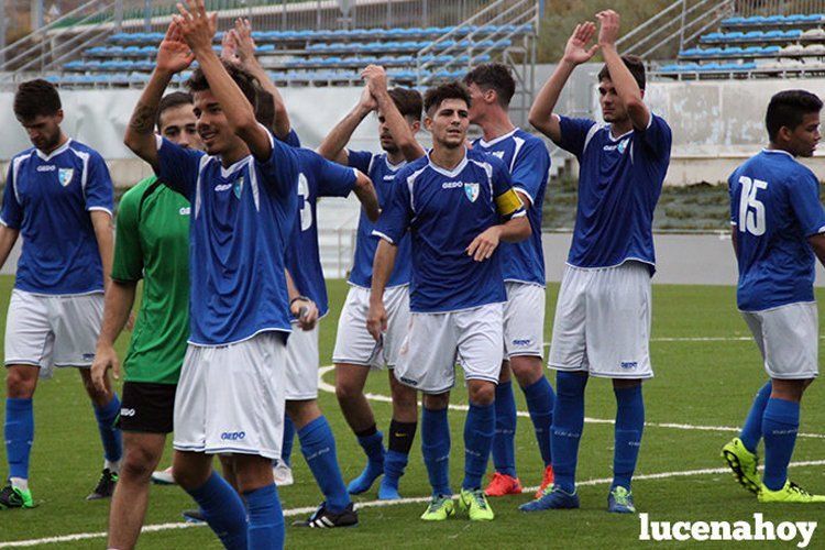  Los jugadores del Lucena CF han diseñado distintas iniciativas para obtener los ingresos básicos. ARCHIVO SERGIO RODRÍGUEZ 