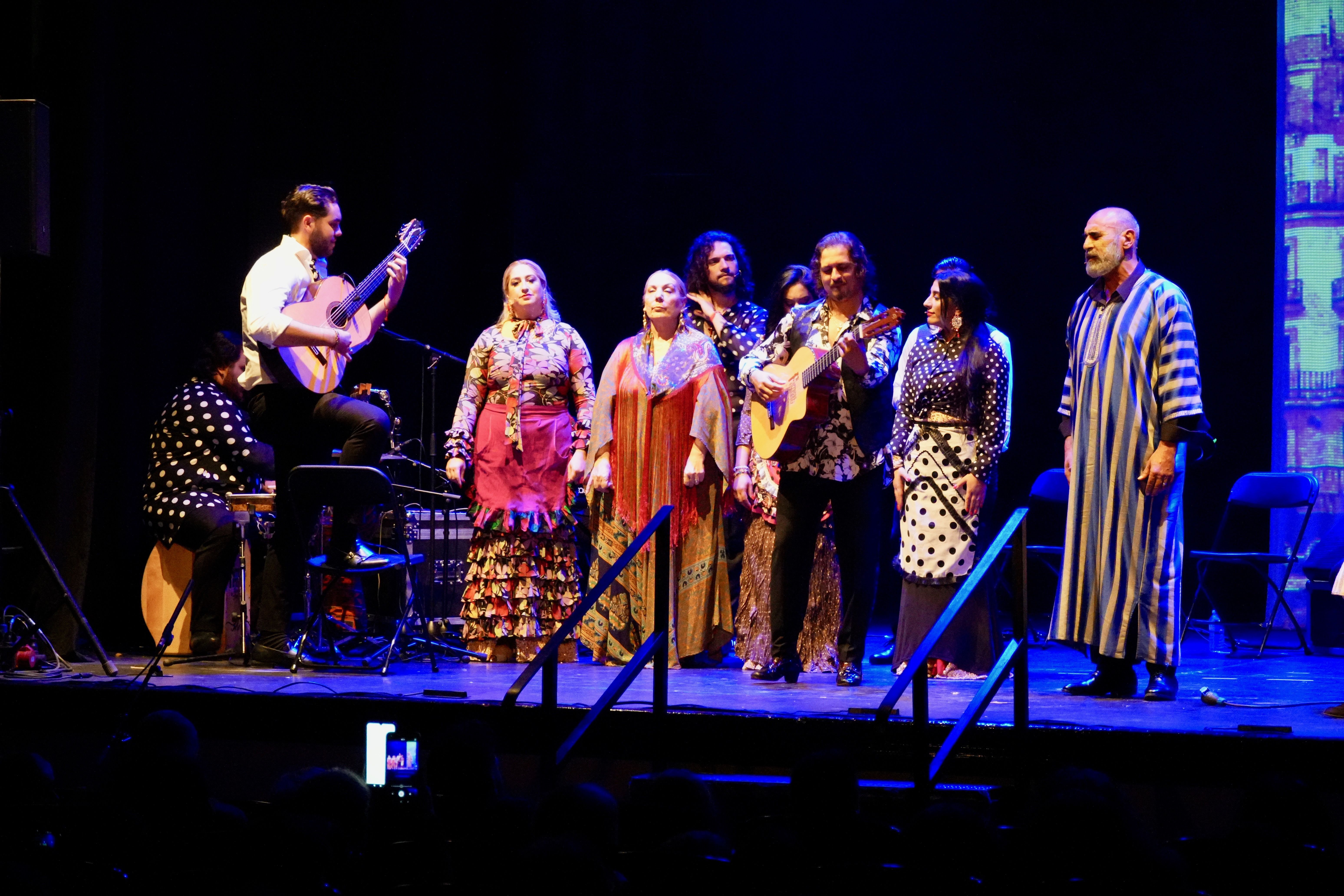 Farrucos y Fernández en el Palacio Erisana