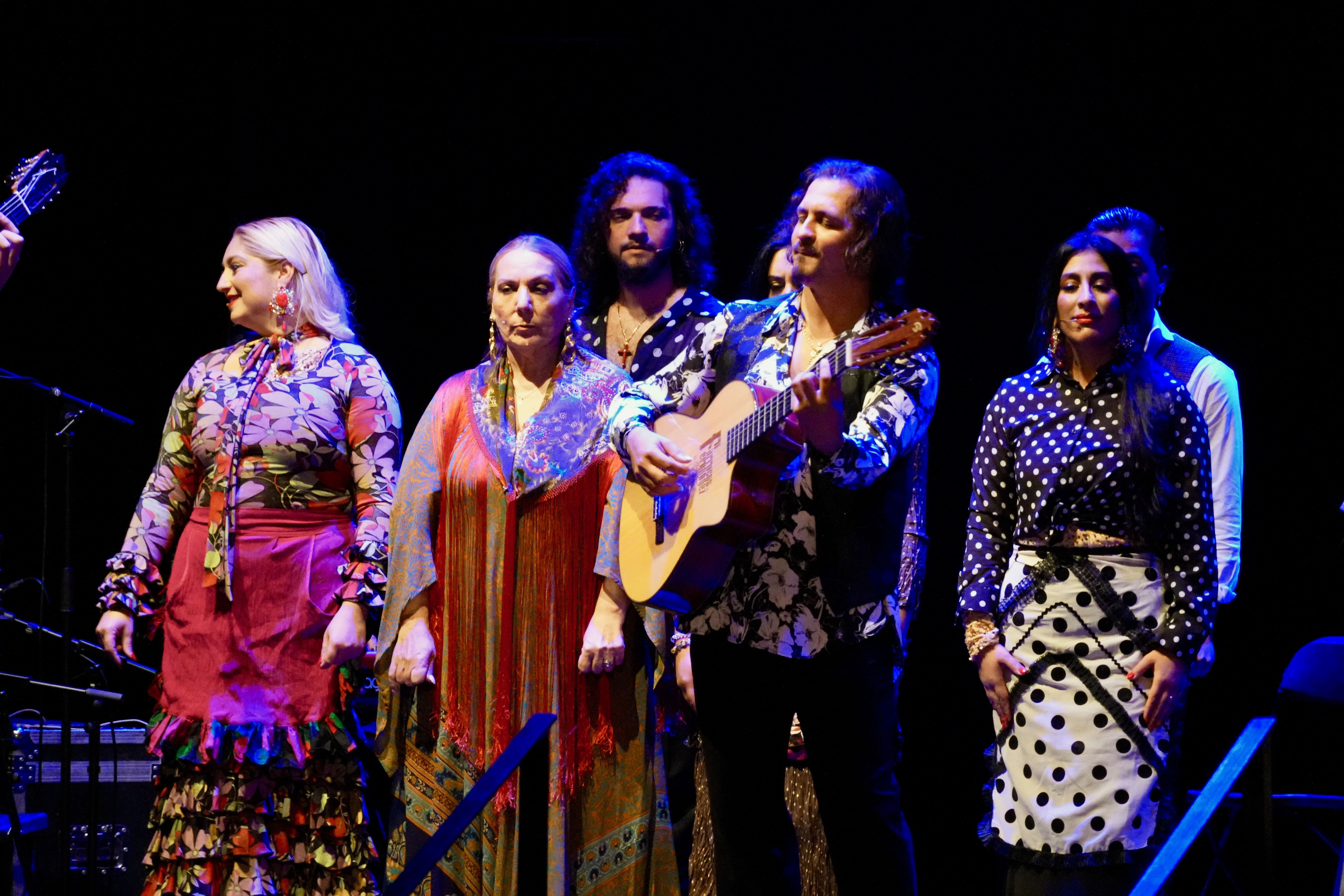Farrucos y Fernández en el Palacio Erisana
