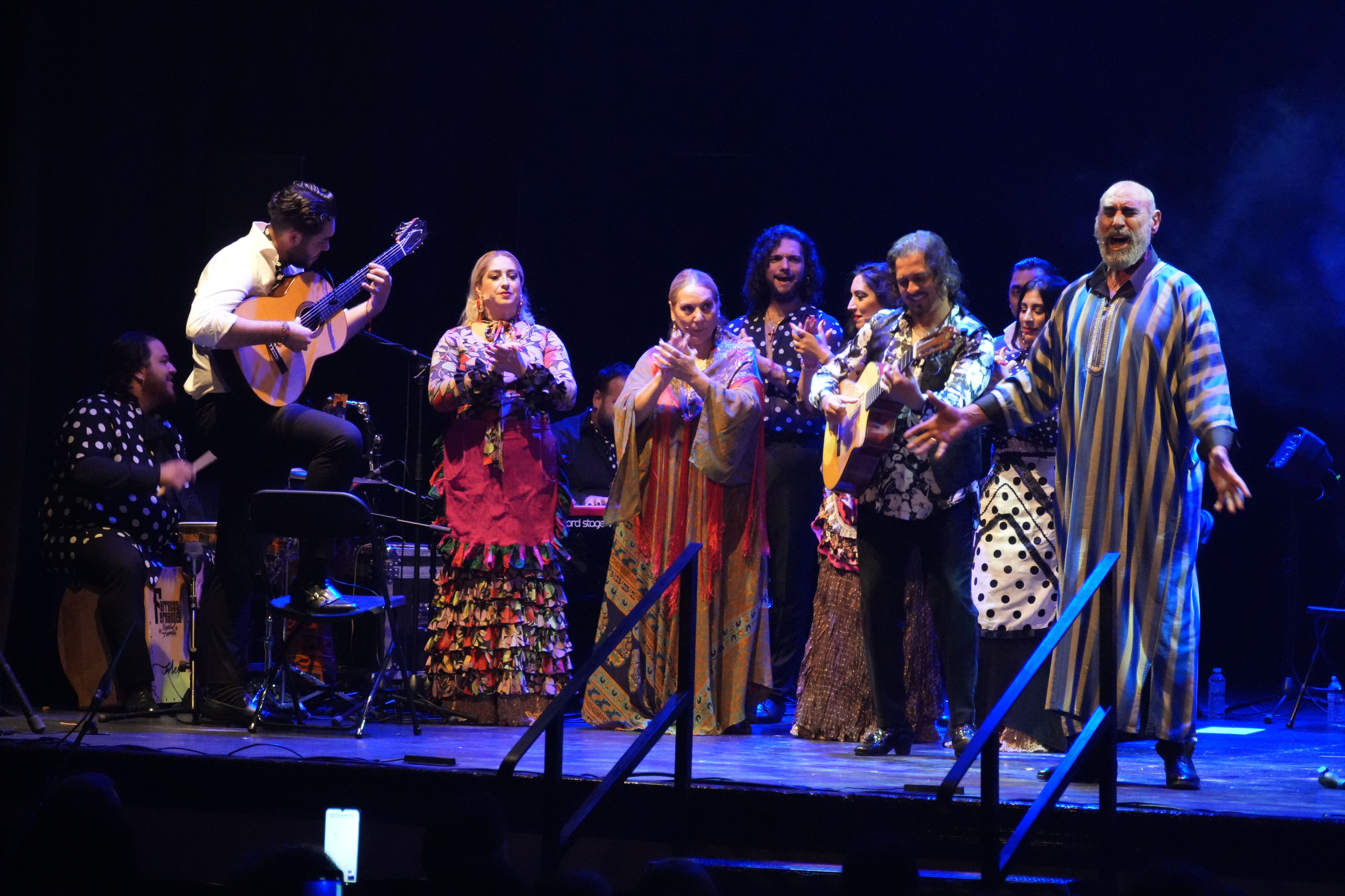 Farrucos y Fernández en el Palacio Erisana
