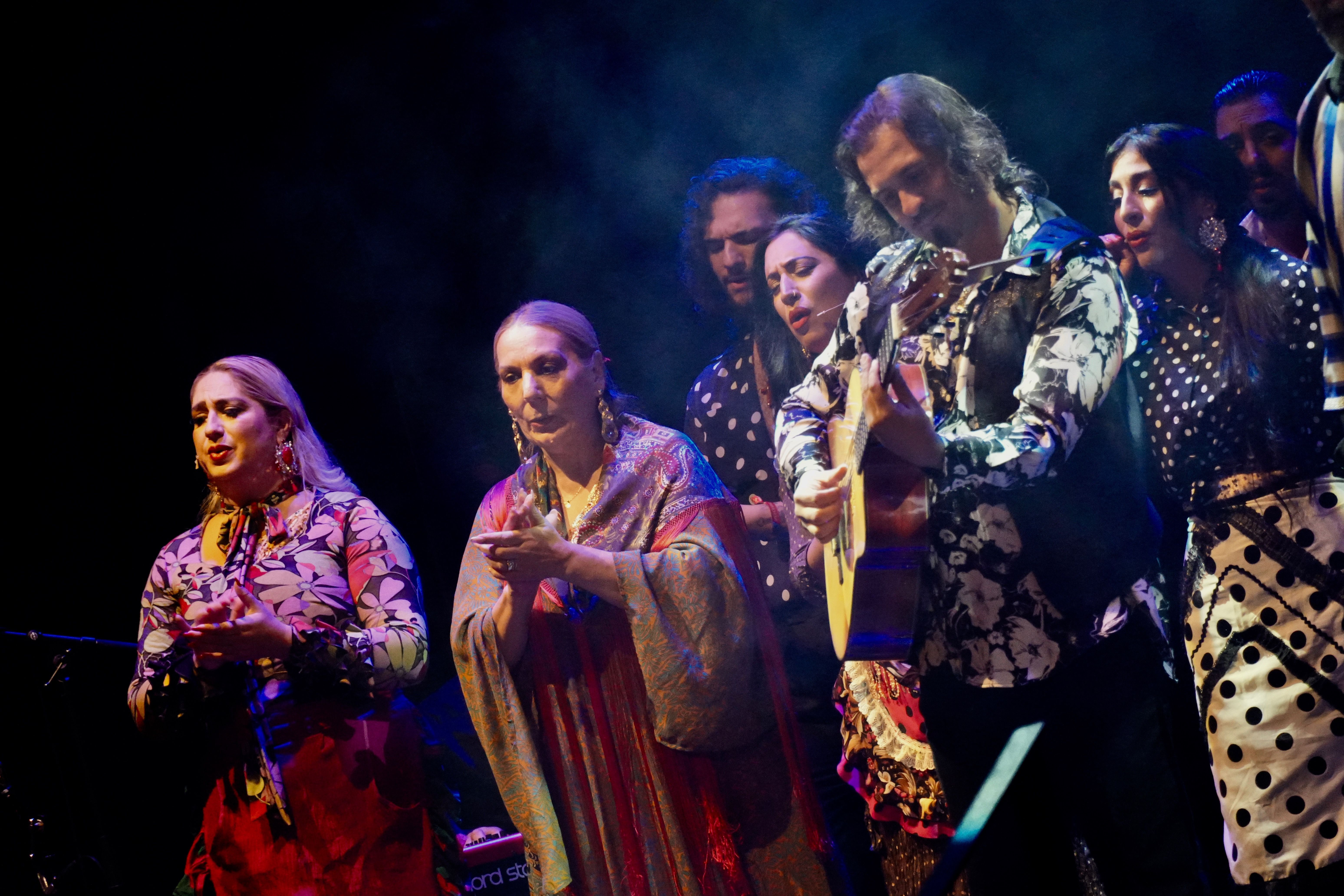 Farrucos y Fernández en el Palacio Erisana