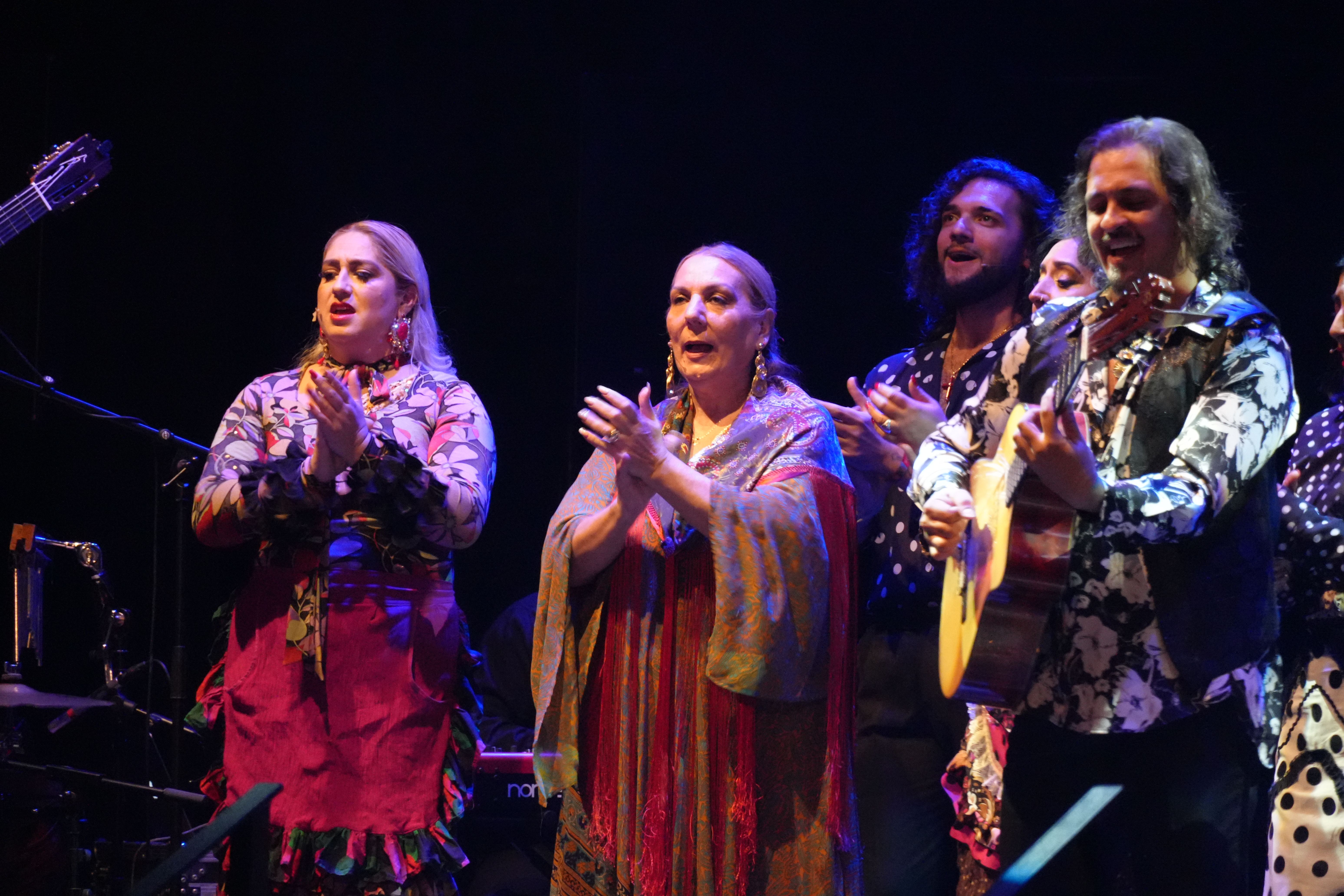 Farrucos y Fernández en el Palacio Erisana