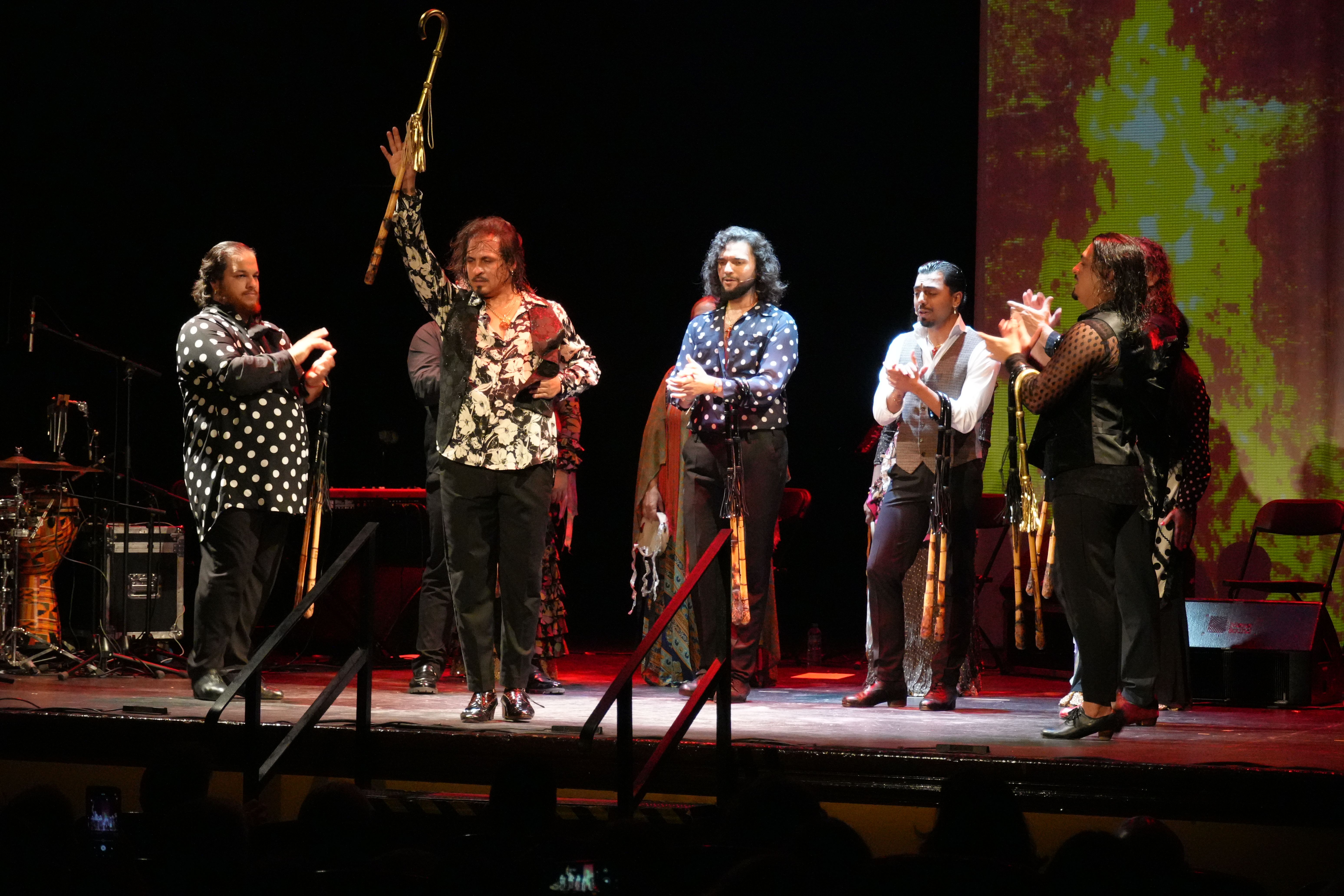Farrucos y Fernández en el Palacio Erisana