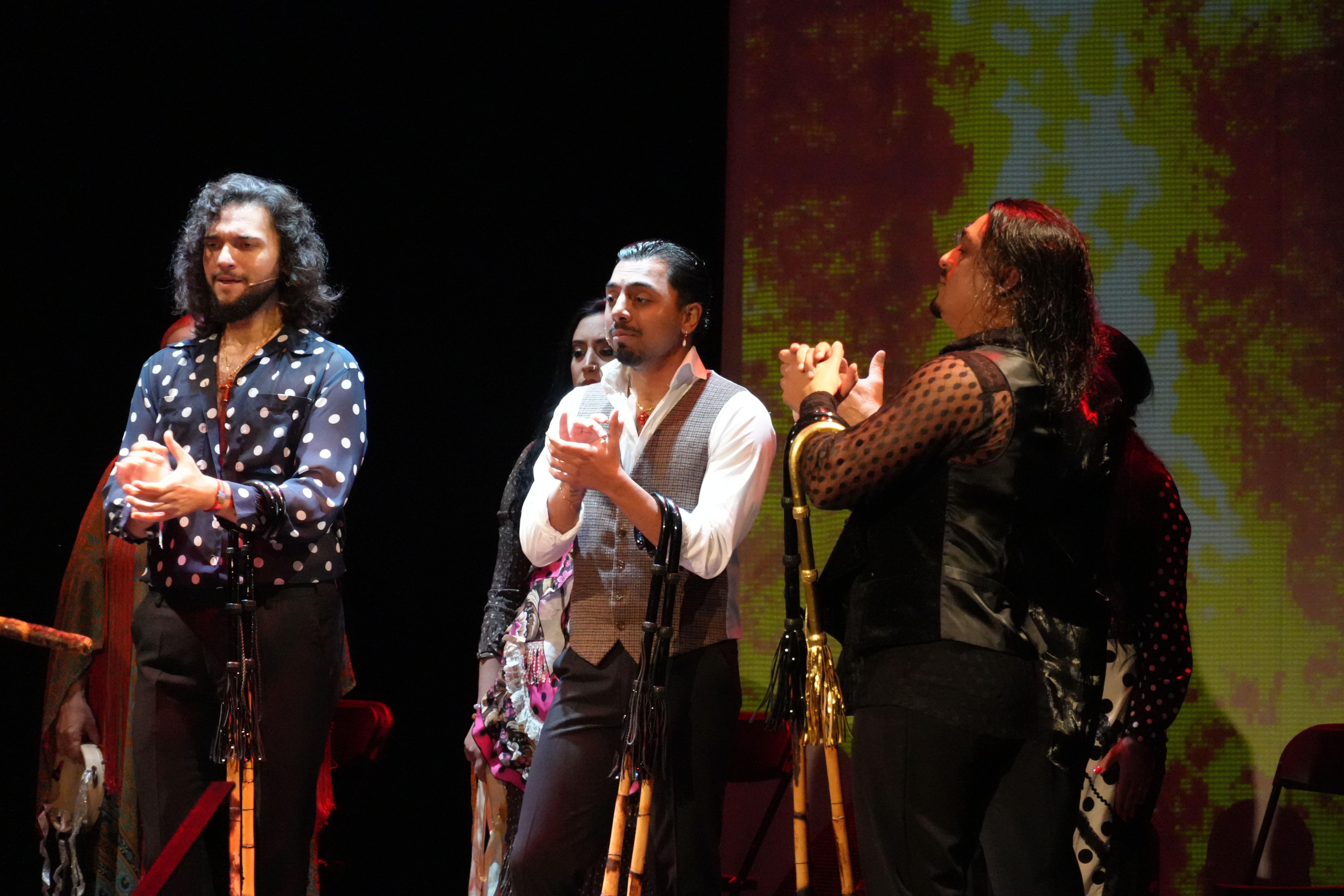 Farrucos y Fernández en el Palacio Erisana