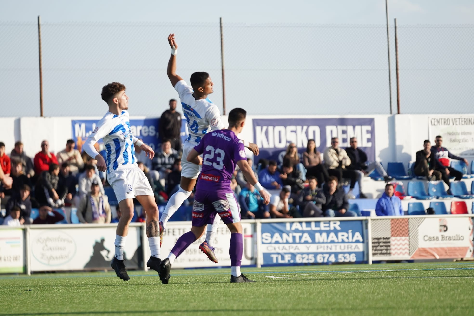 Bollullos CF - Ciudad de Lucena. Foto: Antonio Dávila
