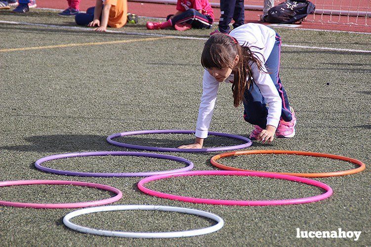 Casi 500 escolares celebran el Día del Niño en el Patronato Deportivo Municipal