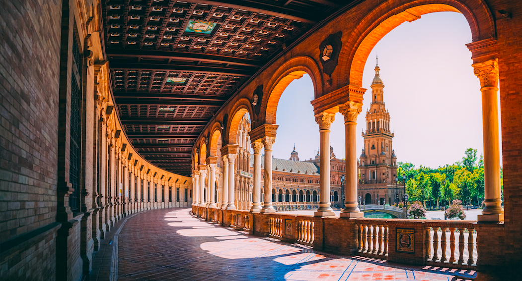 Plaza de España de Sevilla. Freepik