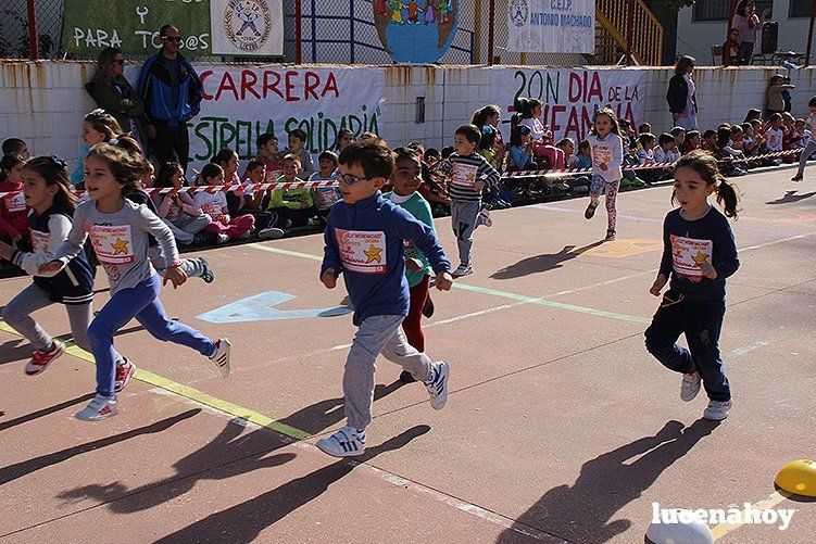 Galería: II Carrera "Estrella Solidaria": 650 niños y niñas corren contra el hambre en Lucena