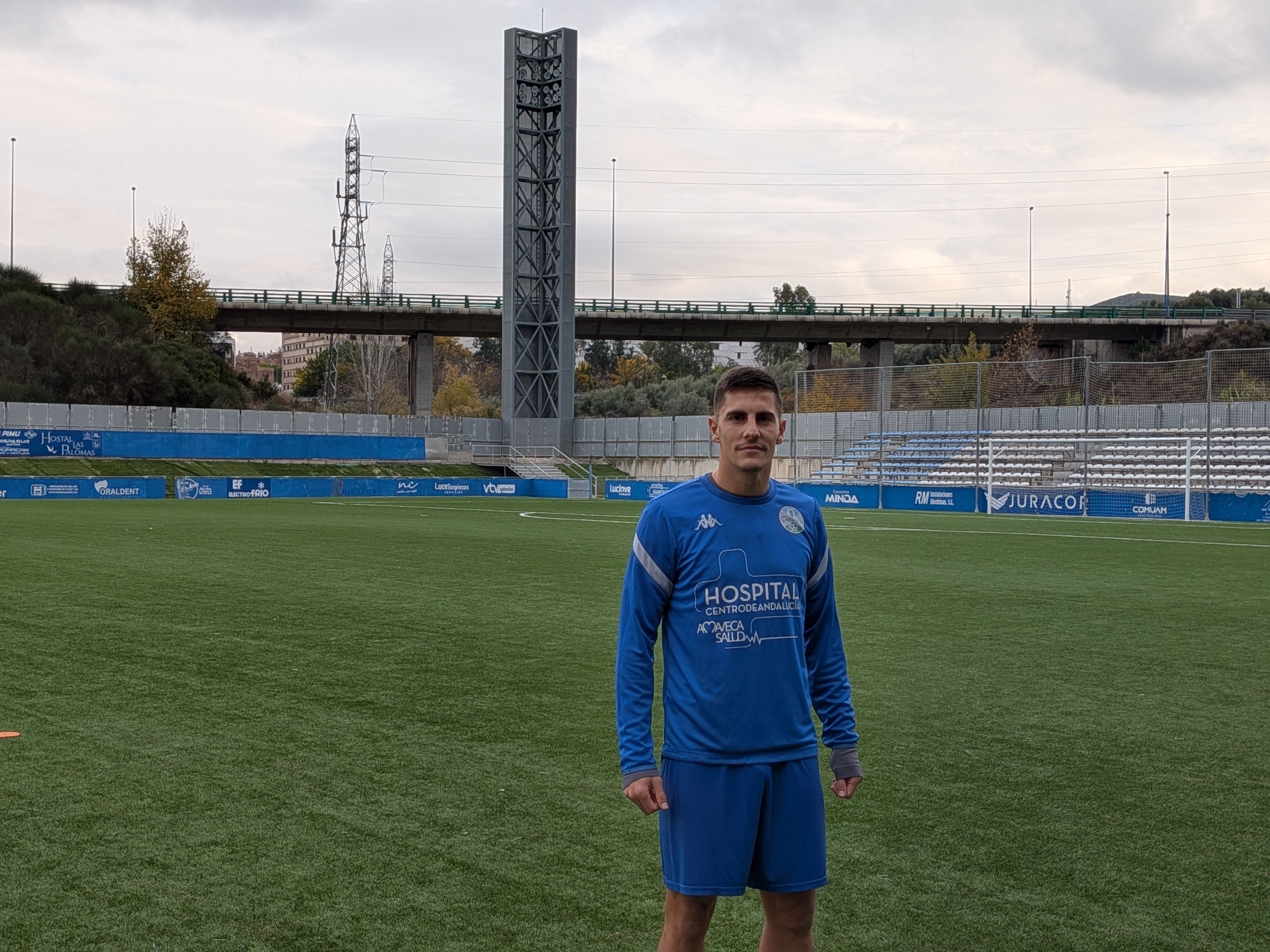 Diego Canty durante la entrevista Diego Canty durante la entrevista