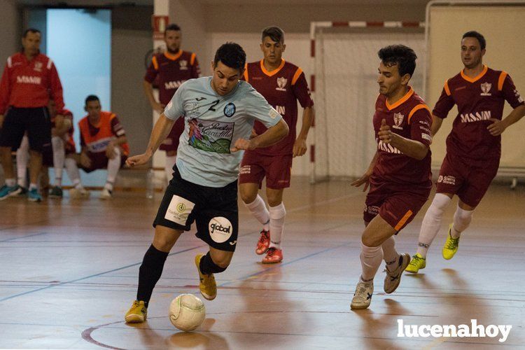  El Lucena Futsal mantiene abierto un parcial de tres victorias seguidas. ARCHIVO/SERGIO RODRÍGUEZ 