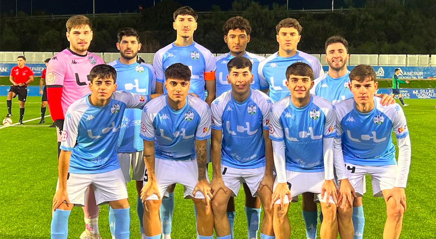 Once del Ciudad de Lucena ante Almodóvar del Río. Foto: Sergio Nieto