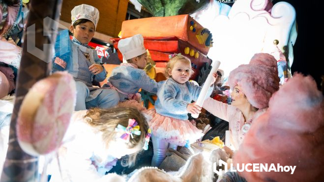 Un detalle de la carroza La Fábrica de Azúcar