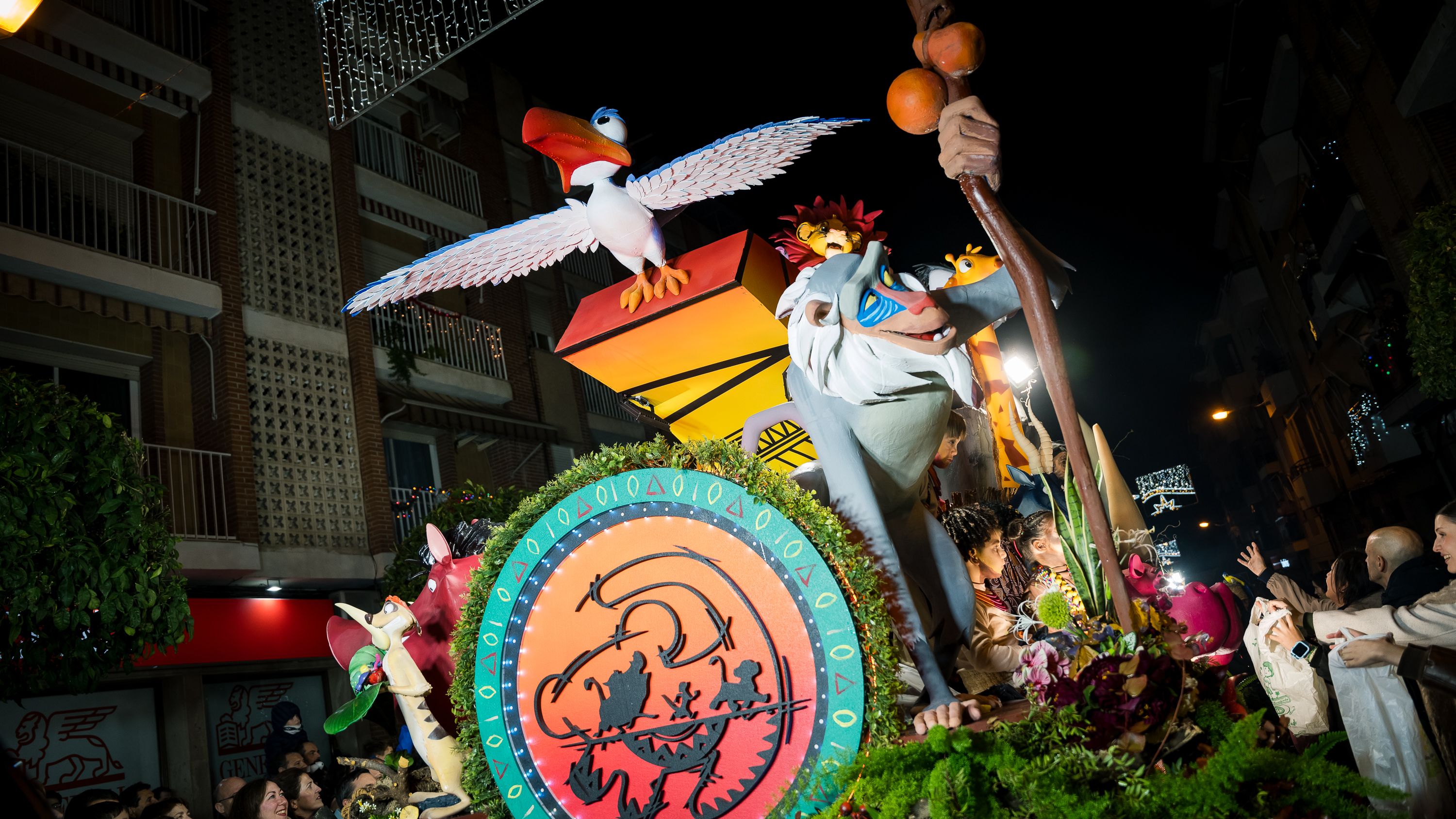 Carroza ganadora de la Cabalgata de la Ilusión 2026