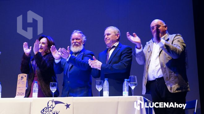 Los representantes de los Reyes Magos, homenajeados en el acto