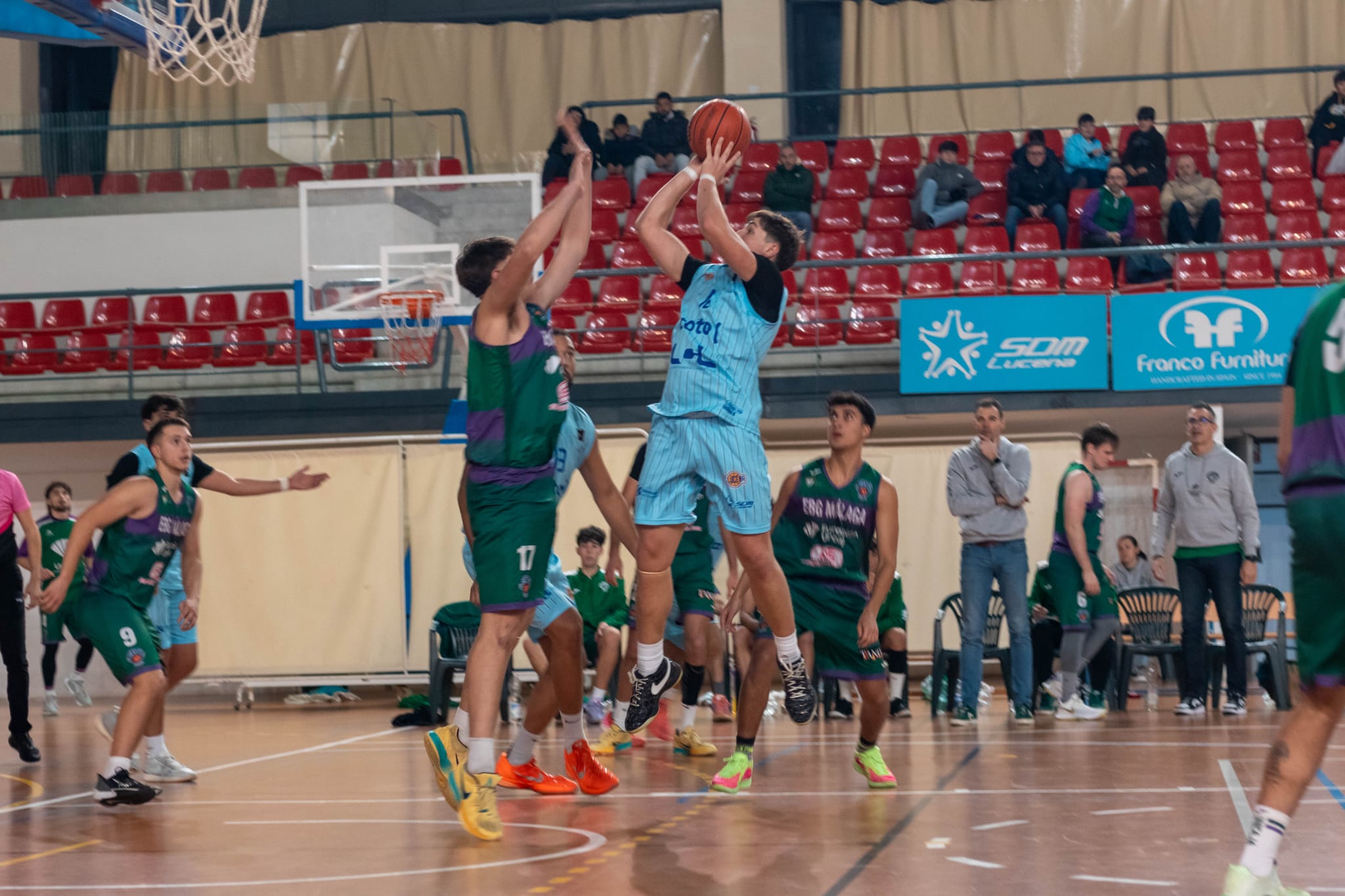 COTO CCB Lucena - EBG Málaga. Foto: COTO CCB Lucena