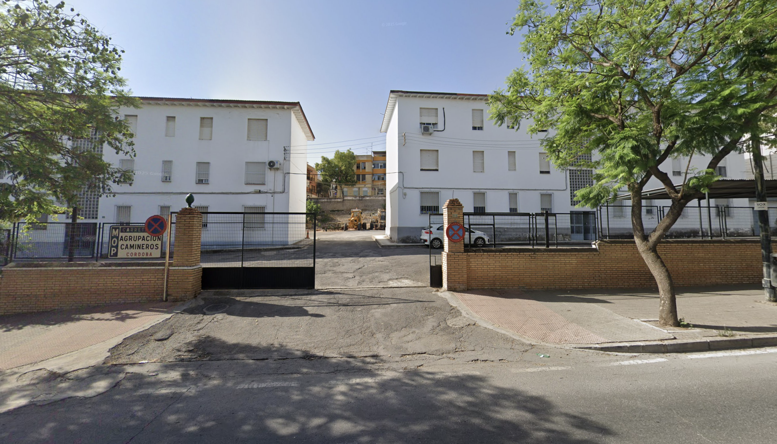 Terrenos de la Agrupación de Peones Camineros, propiedad del antiguo Ministerio de Obras Públicas, en la avenida de la Guardia Civil