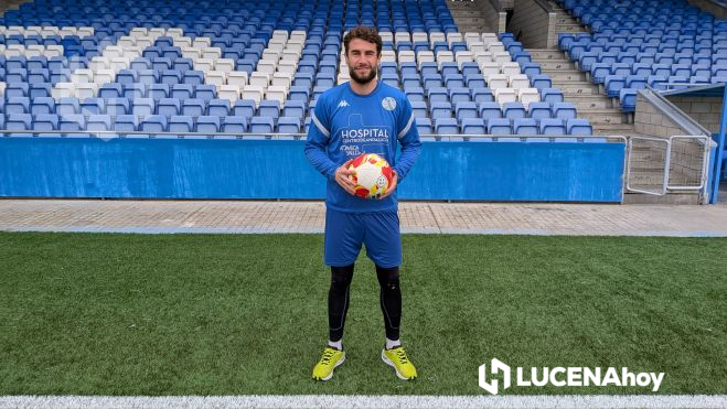 José Cruz durante la entrevista