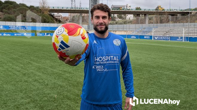 José Cruz durante la entrevista