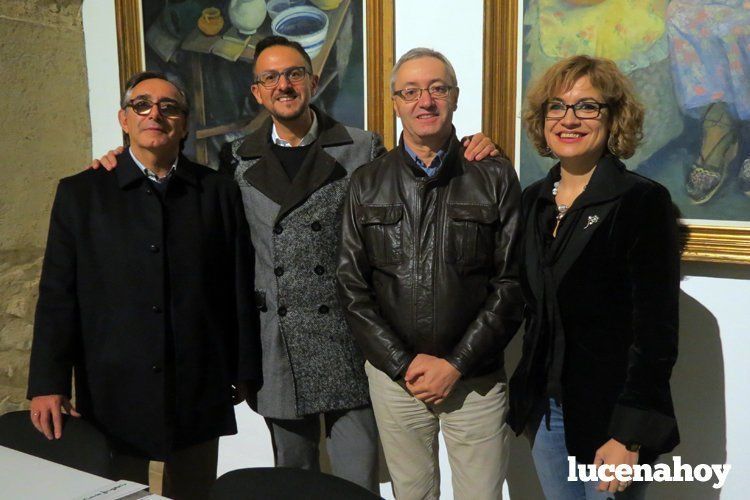  Eduardo Mármol, Manuel Lara, Carlos Villa y Marisa Ruz.  