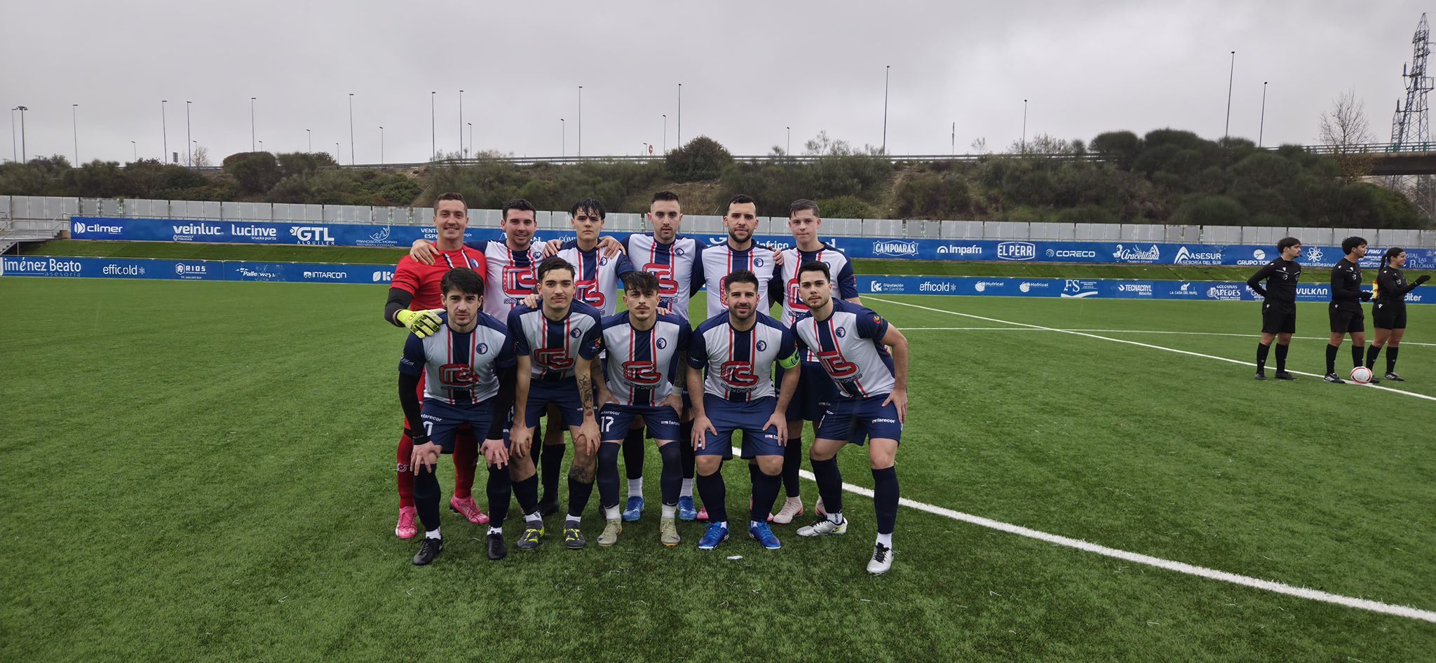 Once del CD Lucecor ante los Leones de Pozoblanco. Foto: CD Lucecor Once del CD Lucecor ante los Leones de Pozoblanco. Foto: CD Lucecor