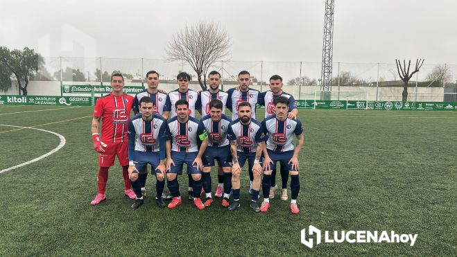 Once del CD Lucecor frente al Bujalance AD. Foto: CD Lucecor