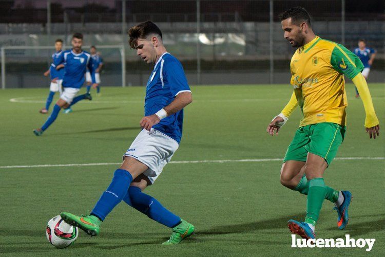  El Lucena apuntó en Lebrija el octavo empate de la temporada. ARCHIVO/SERGIO RODRÍGUEZ 